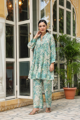 Greenish Co-ord Set
