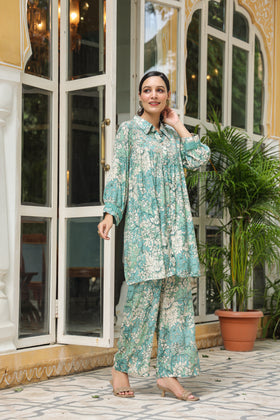 Greenish Co-ord Set