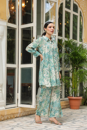 Greenish Co-ord Set