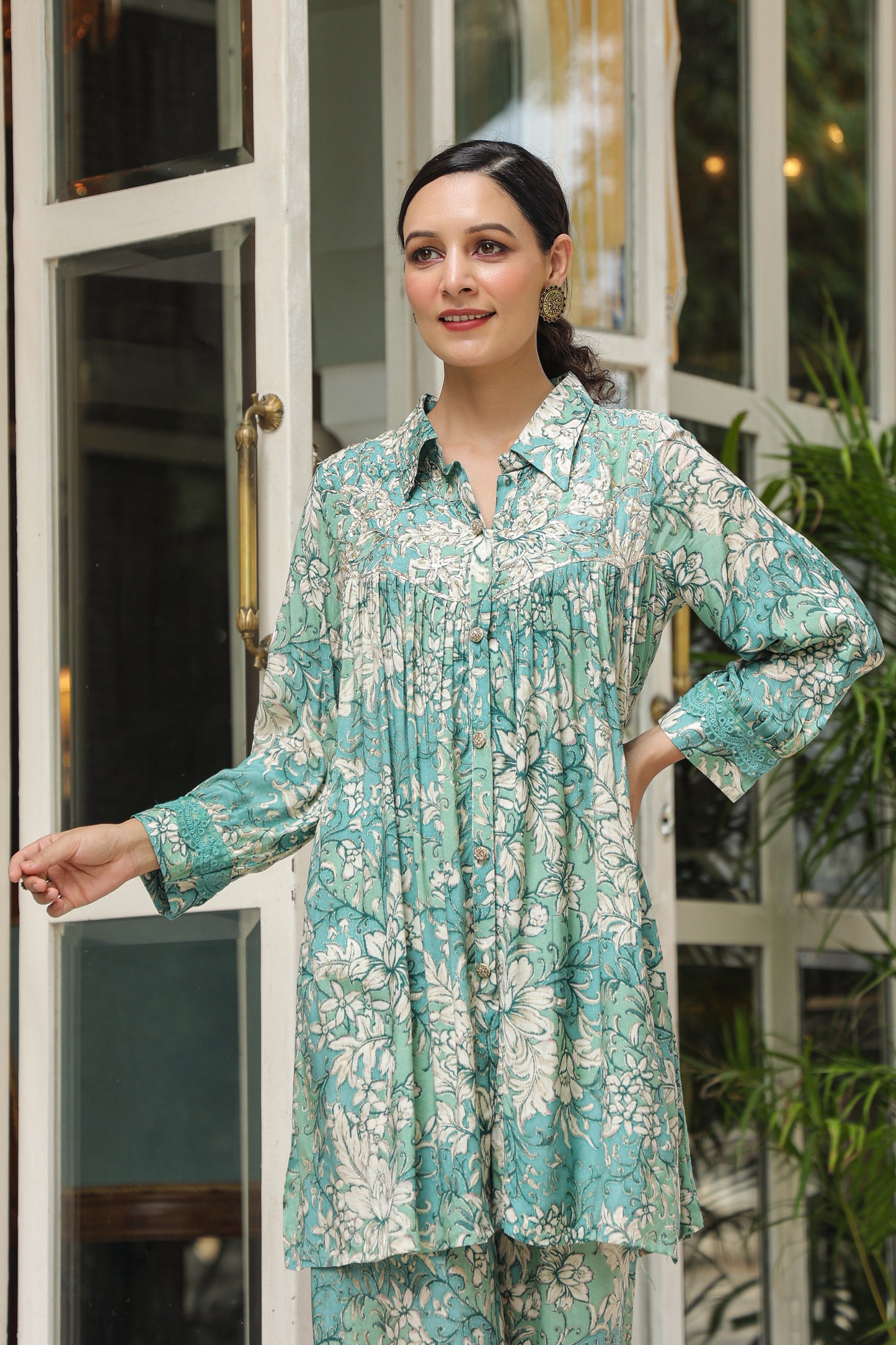 Greenish Co-ord Set