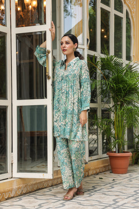 Greenish Co-ord Set
