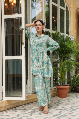 Greenish Co-ord Set