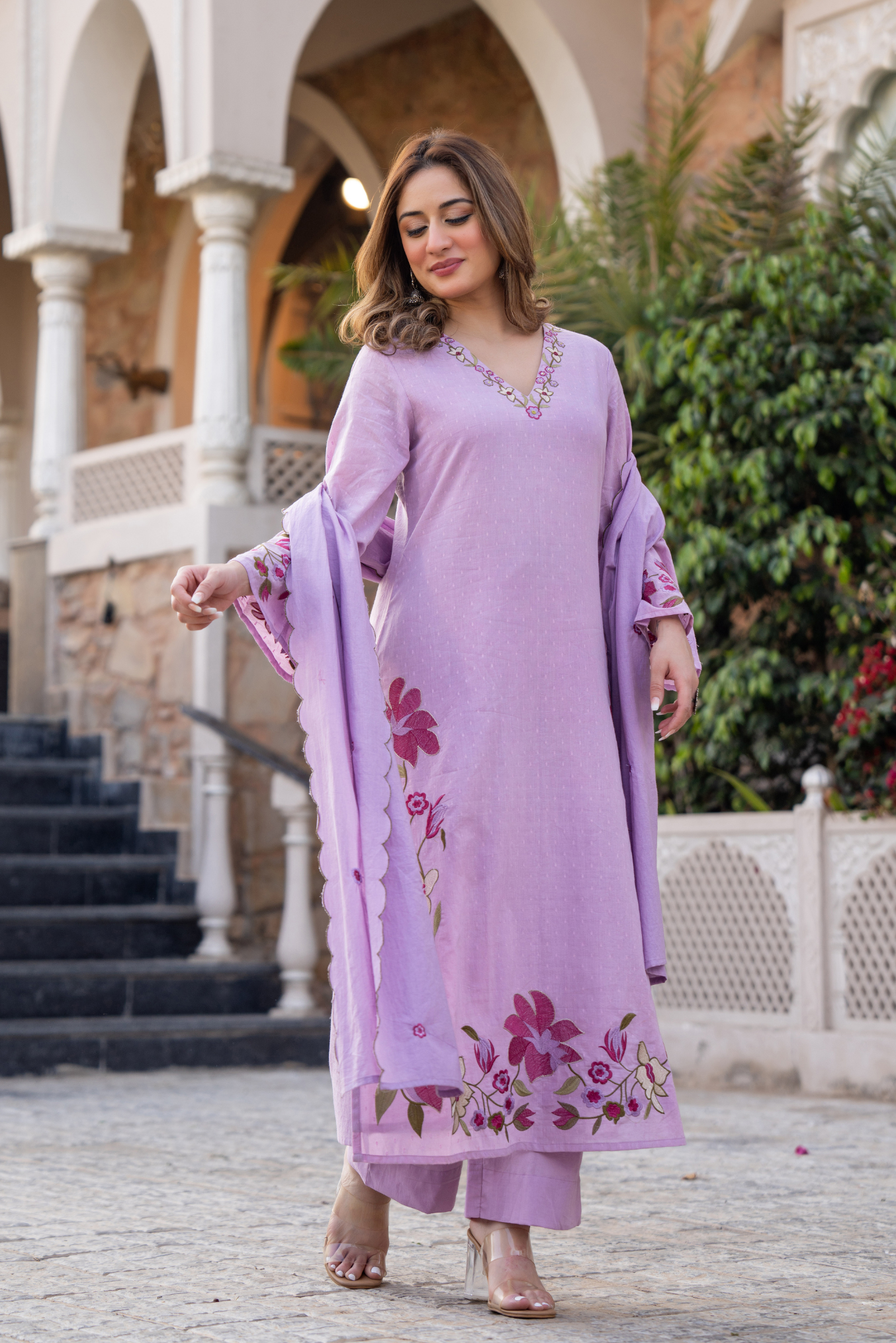 Lilac Blossom Suit Set