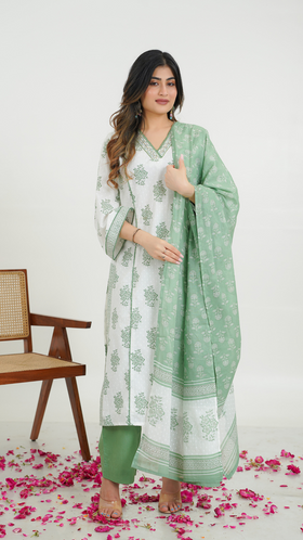 Sage Green Suit Set
