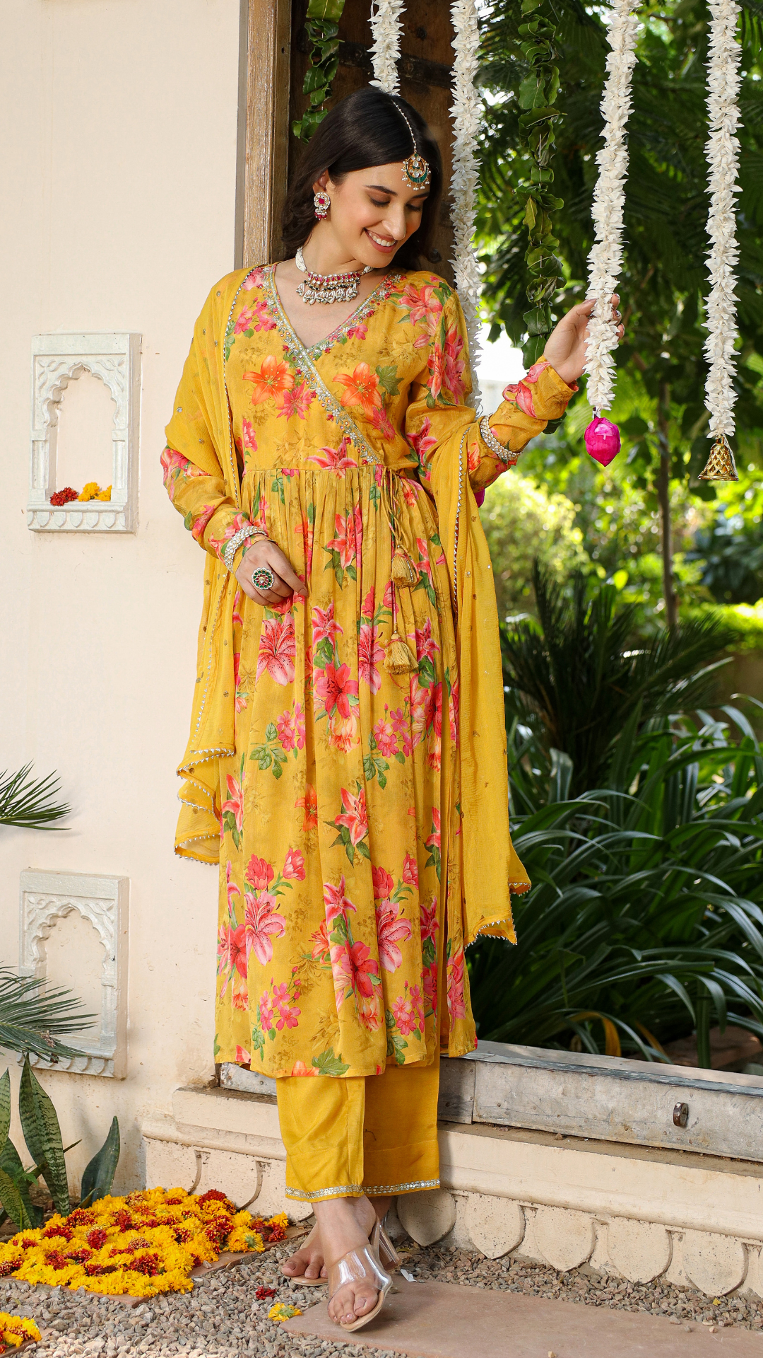 Mustard Yellow Suit Set