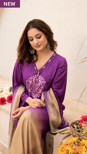 Lavender Bloom Suit Set