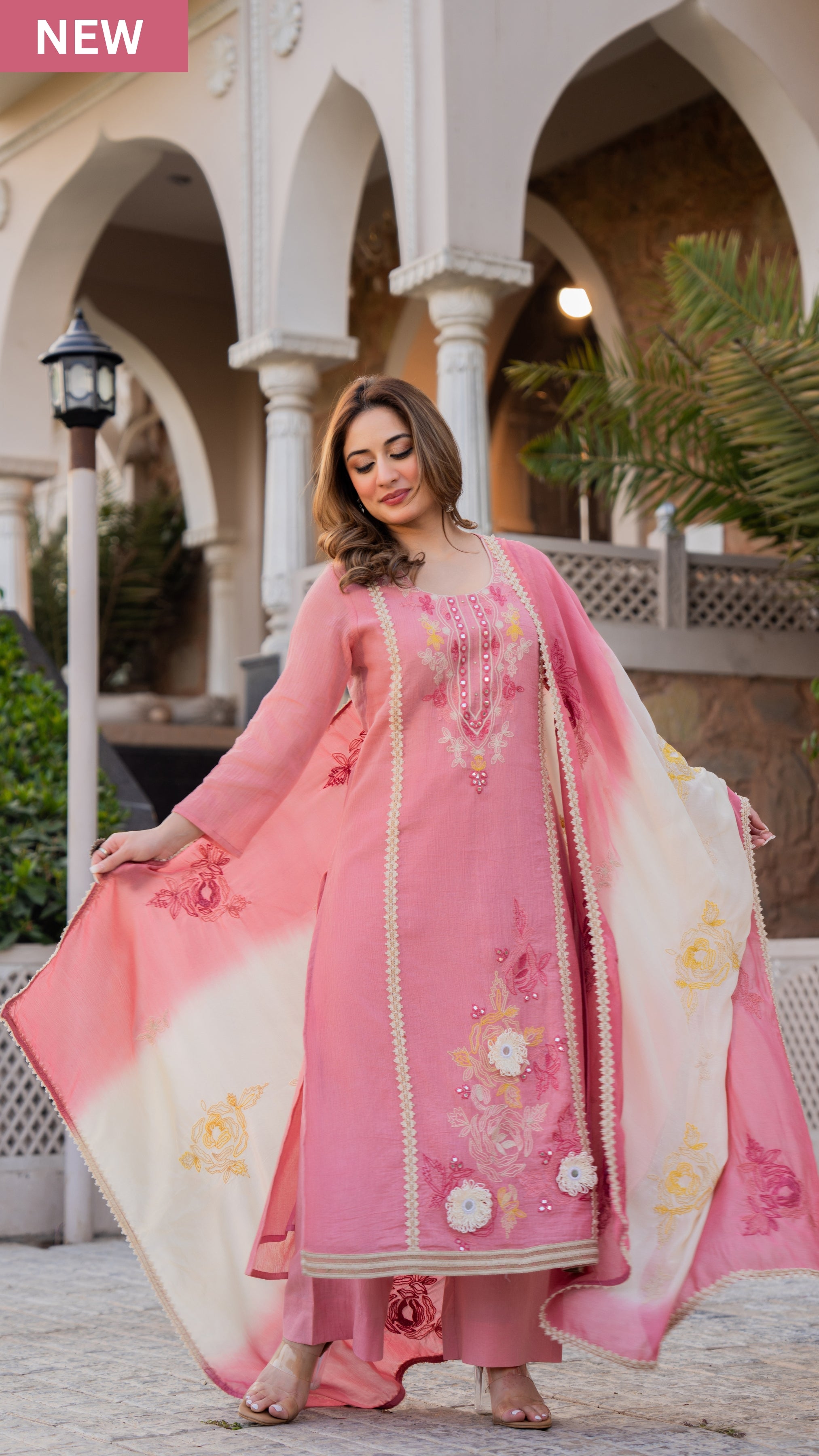 Blush Rose Aura Suit Set