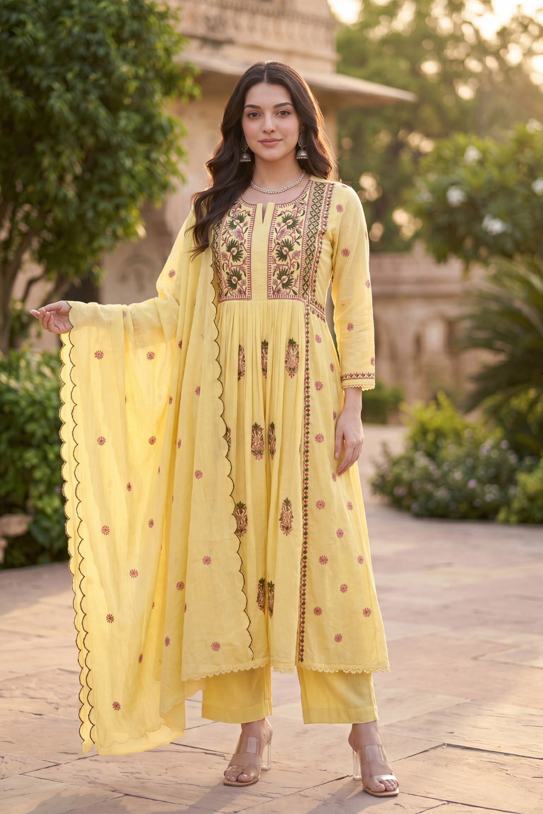 Lemon Petal Suit Set