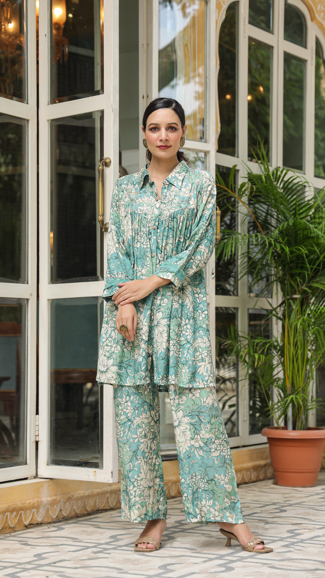 Greenish Co-ord Set