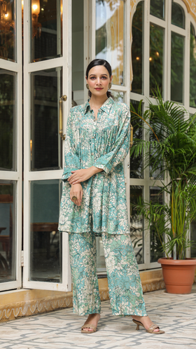 Greenish Co-ord Set