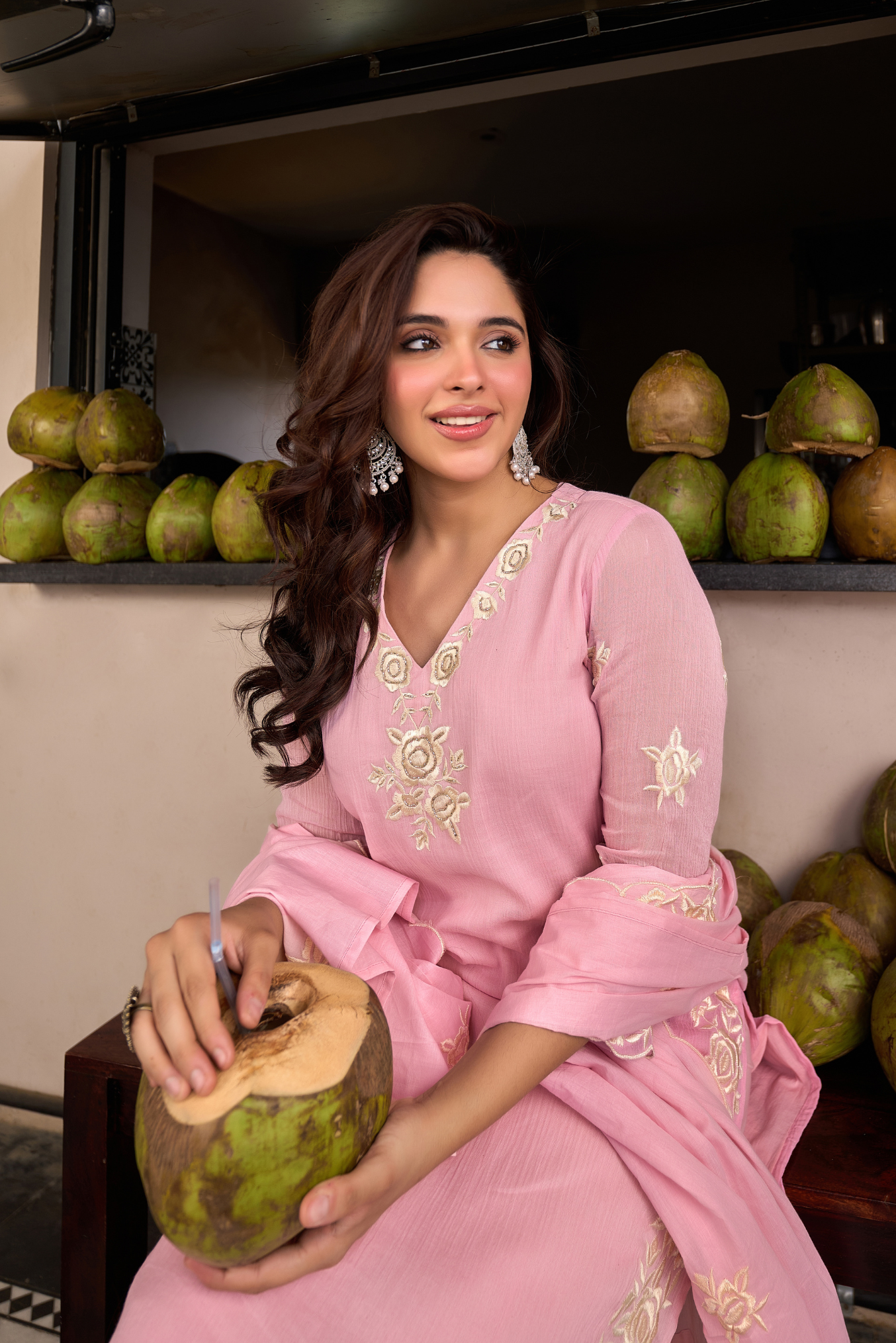 Blush Petal Suit Set