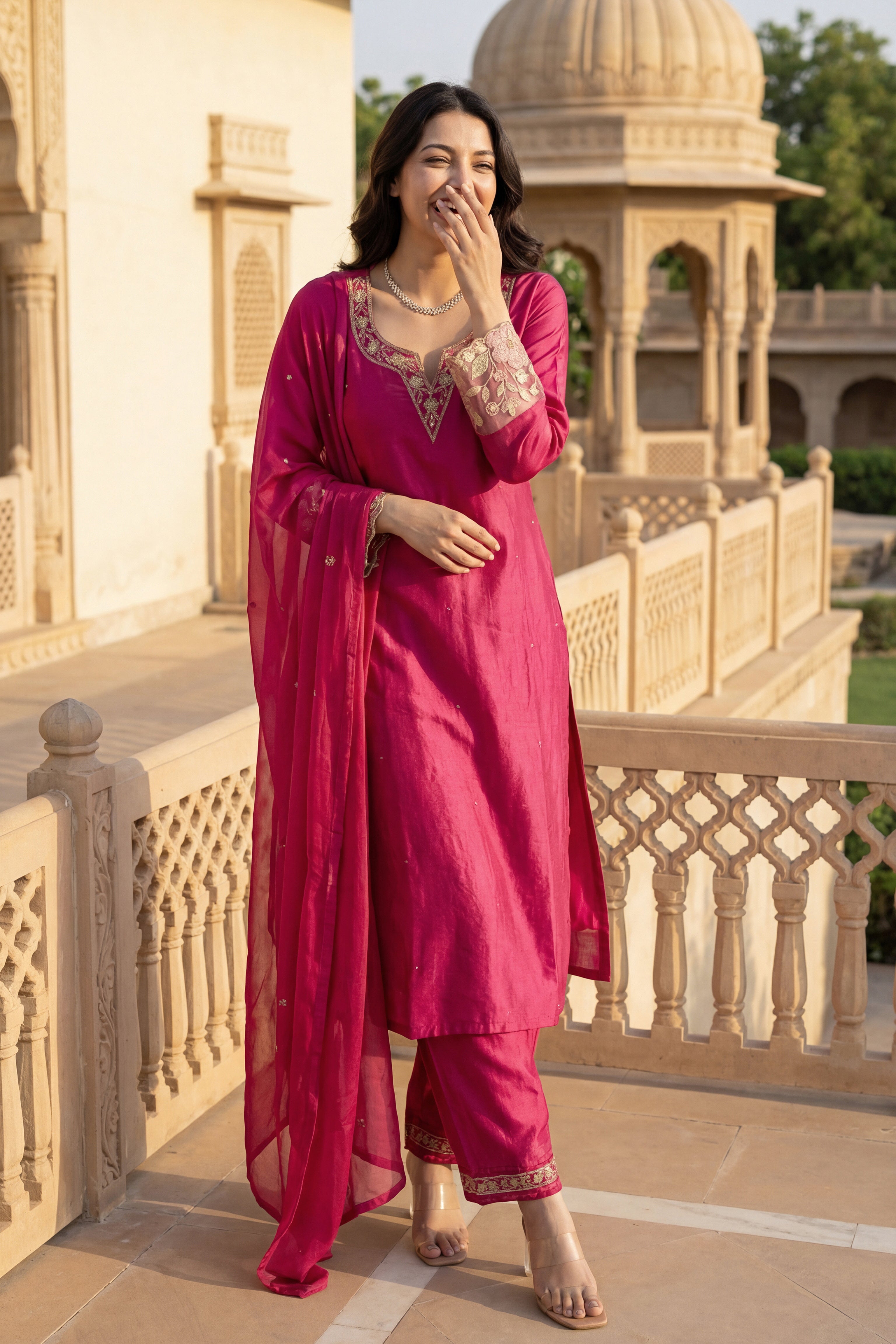 Blush Royale Suit Set
