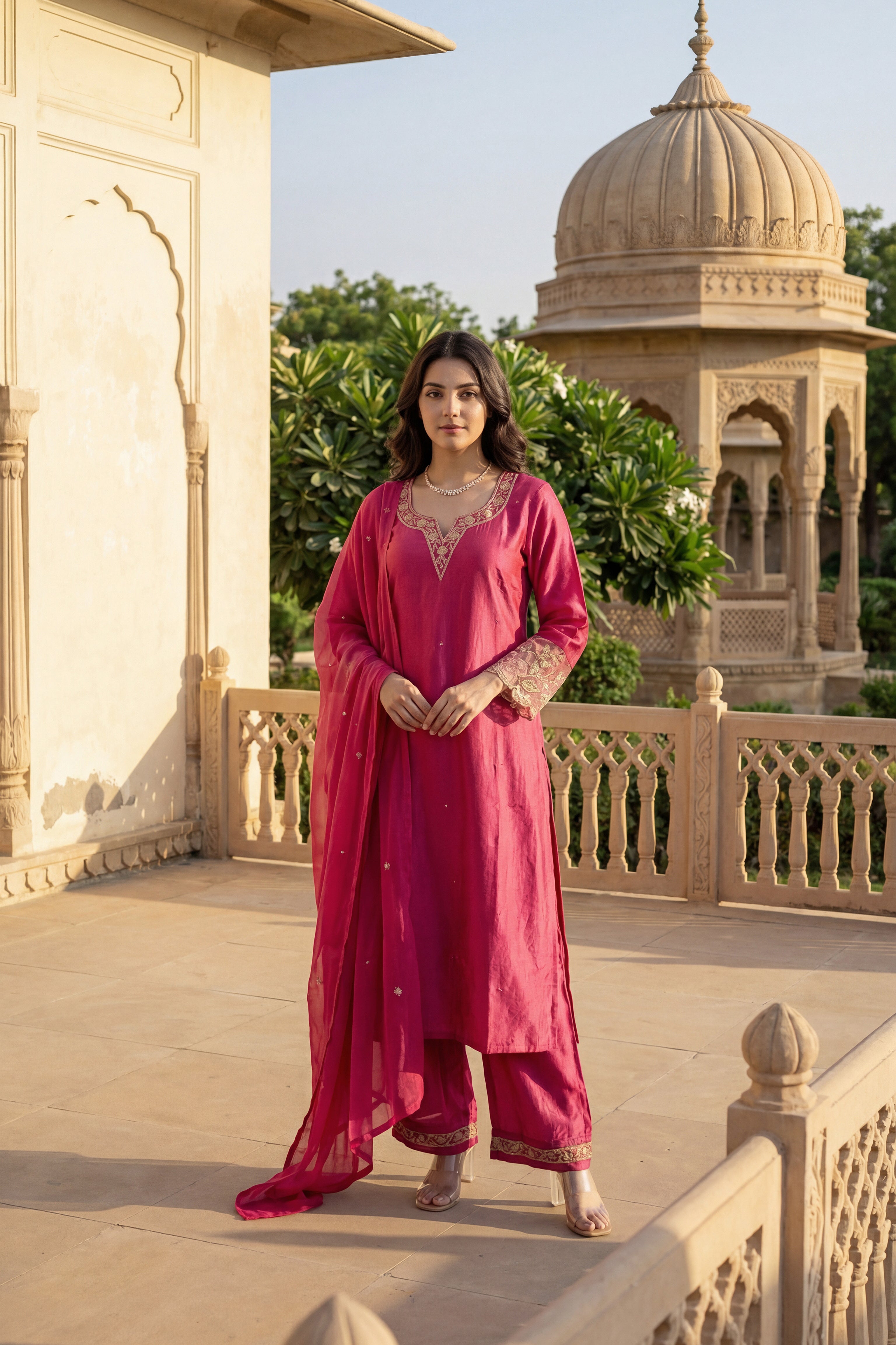 Blush Royale Suit Set