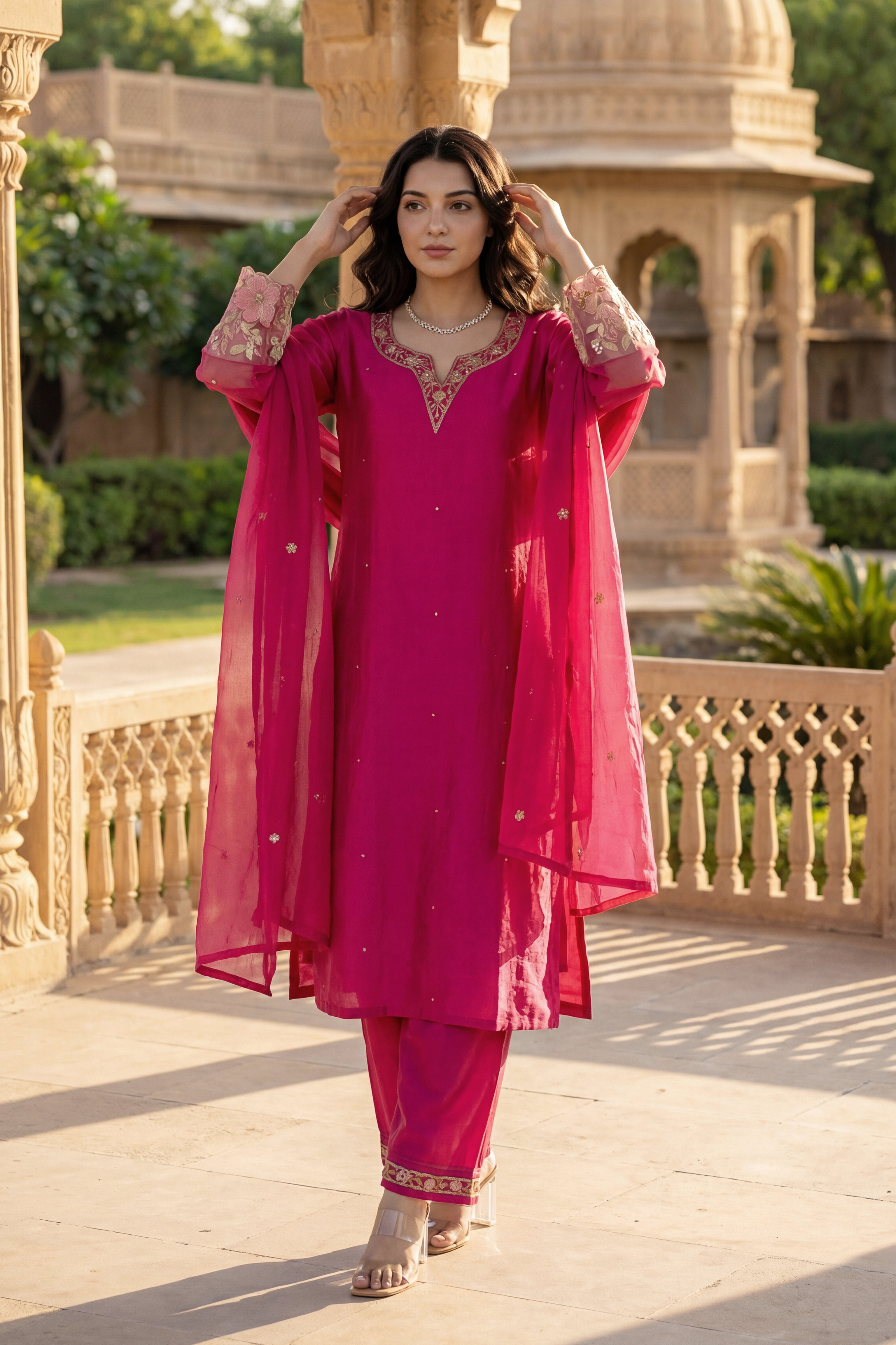 Blush Royale Suit Set