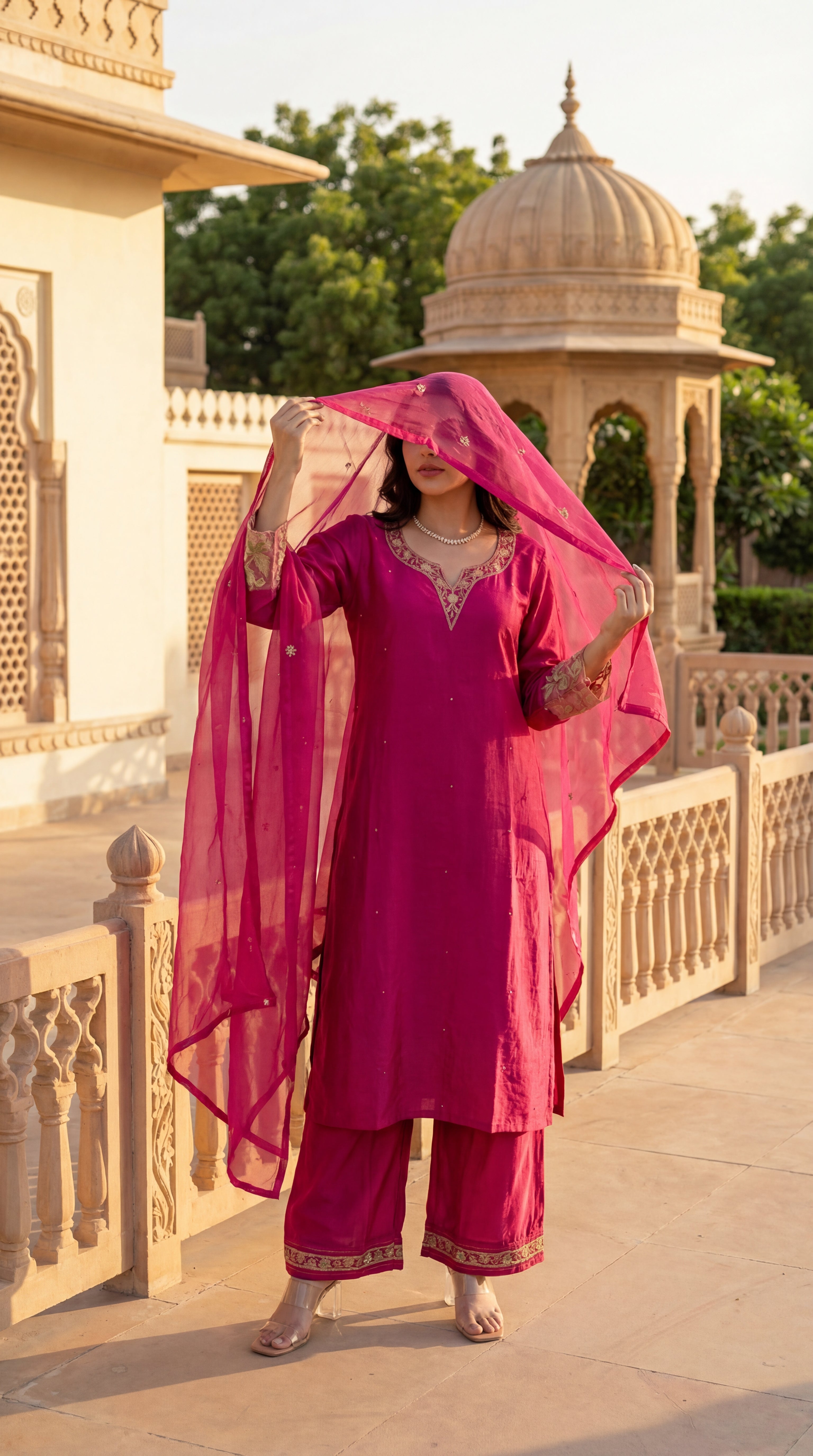 Blush Royale Suit Set
