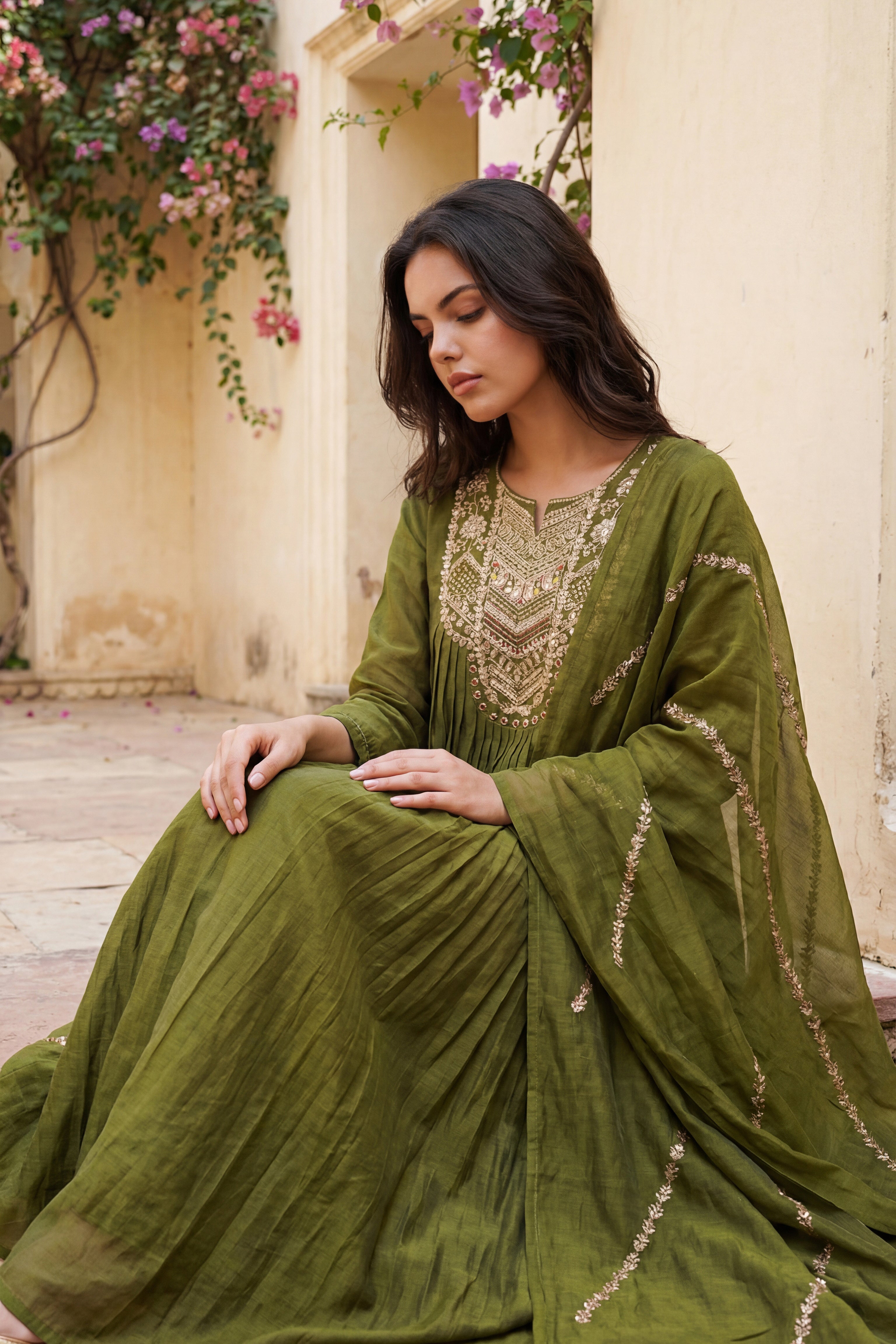Olive Grace Mulberry Suit Set