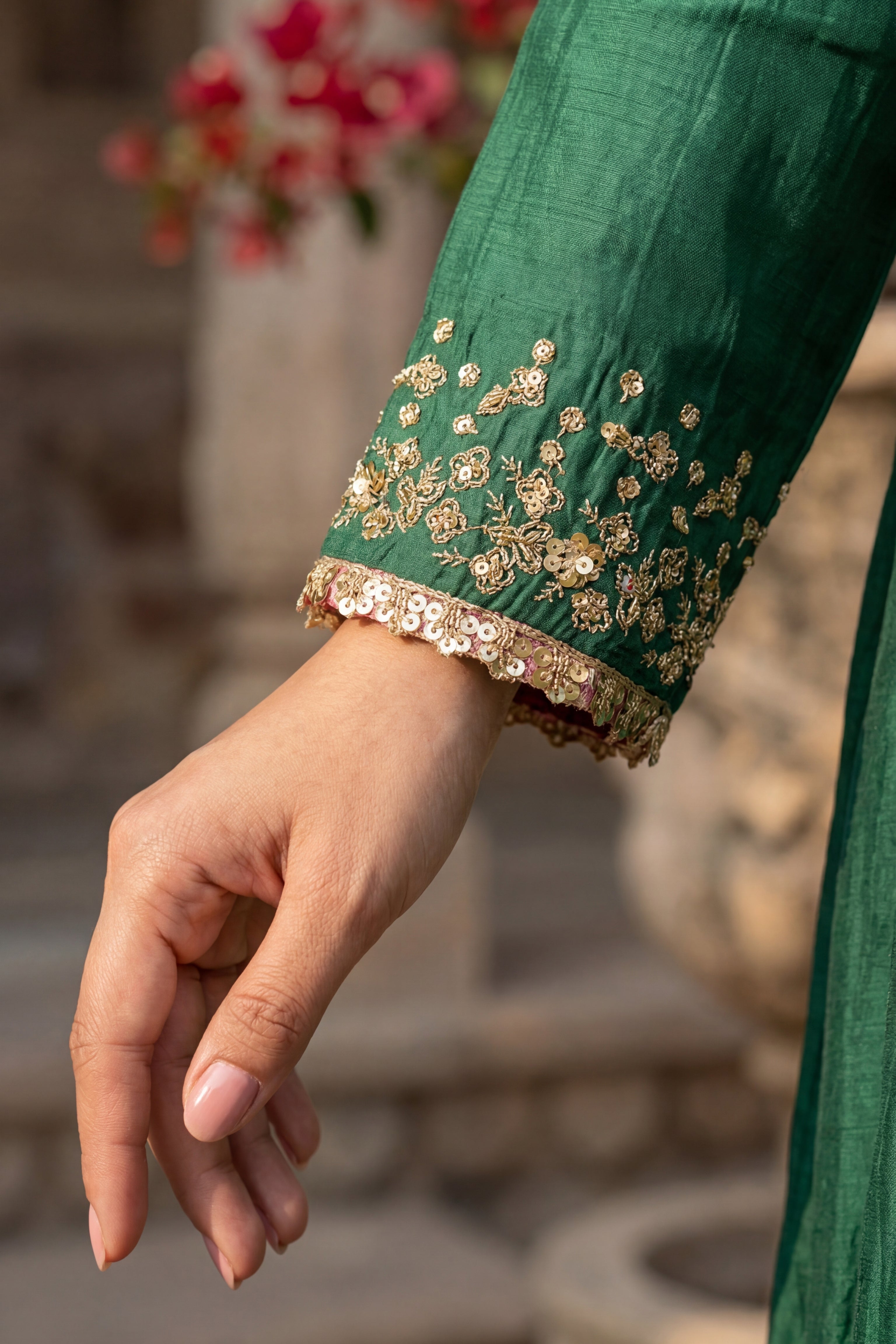 Forest Bloom Kurta Set