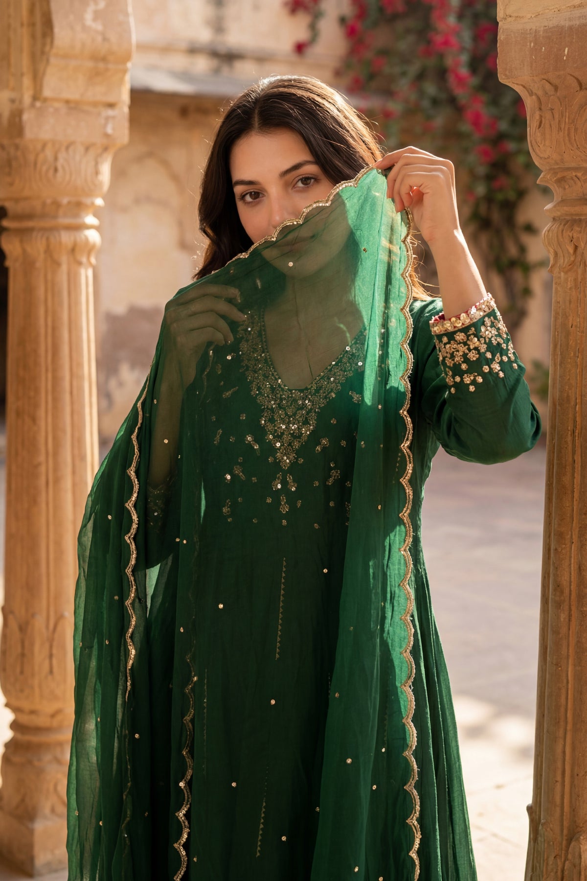 Forest Bloom Kurta Set