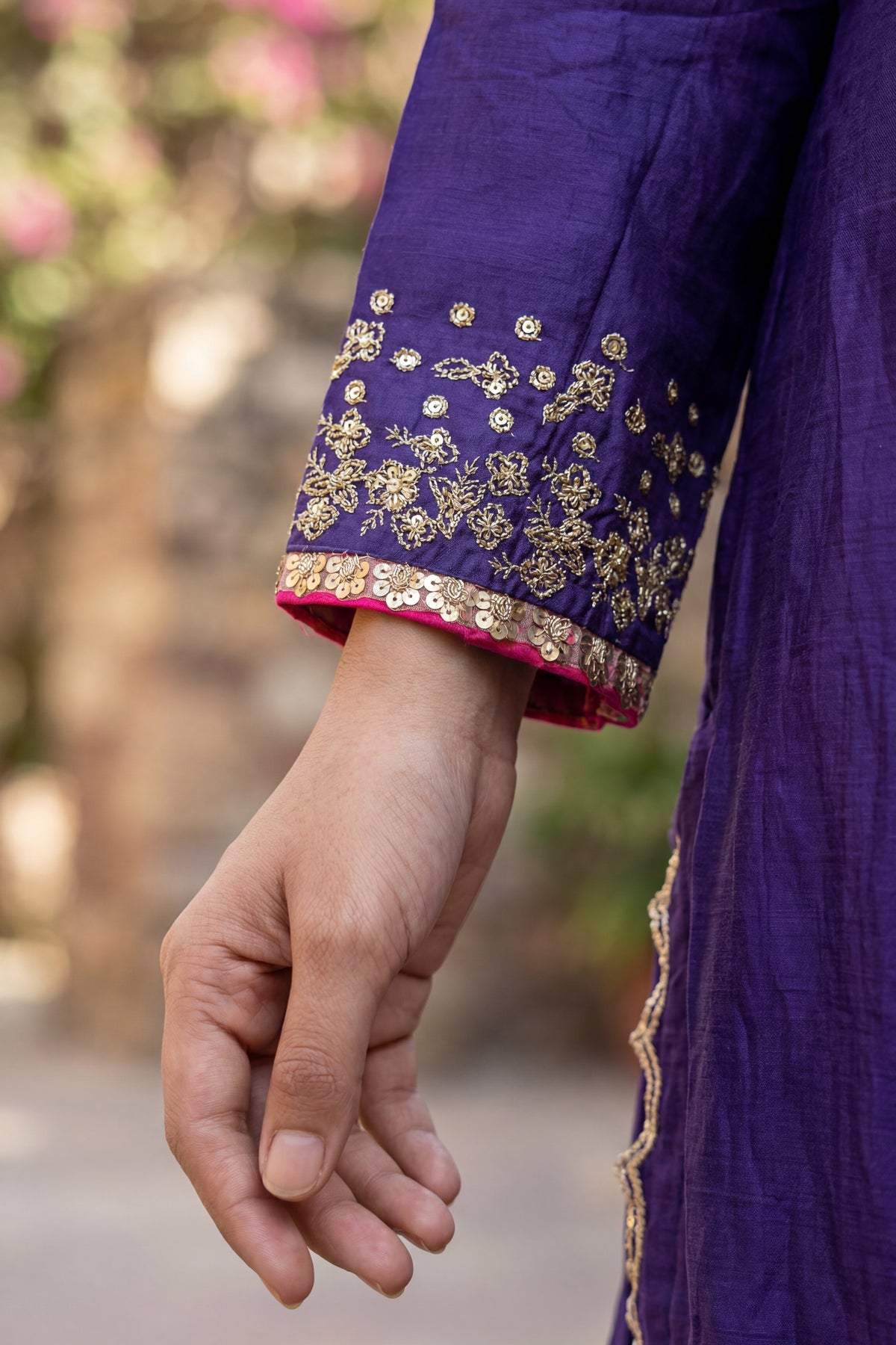Regal Berry Kurta Set