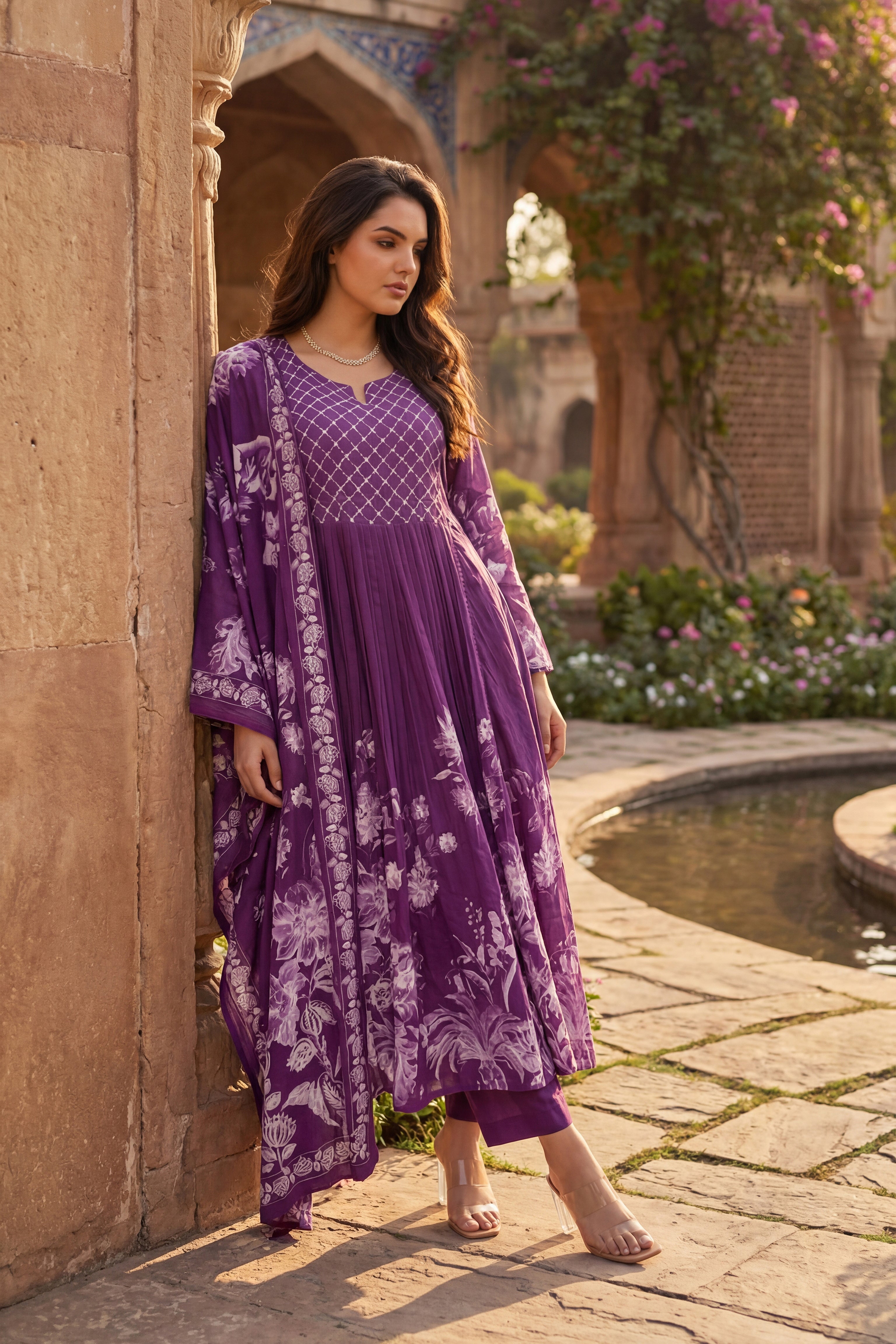 Royal Amethyst Kurta Set