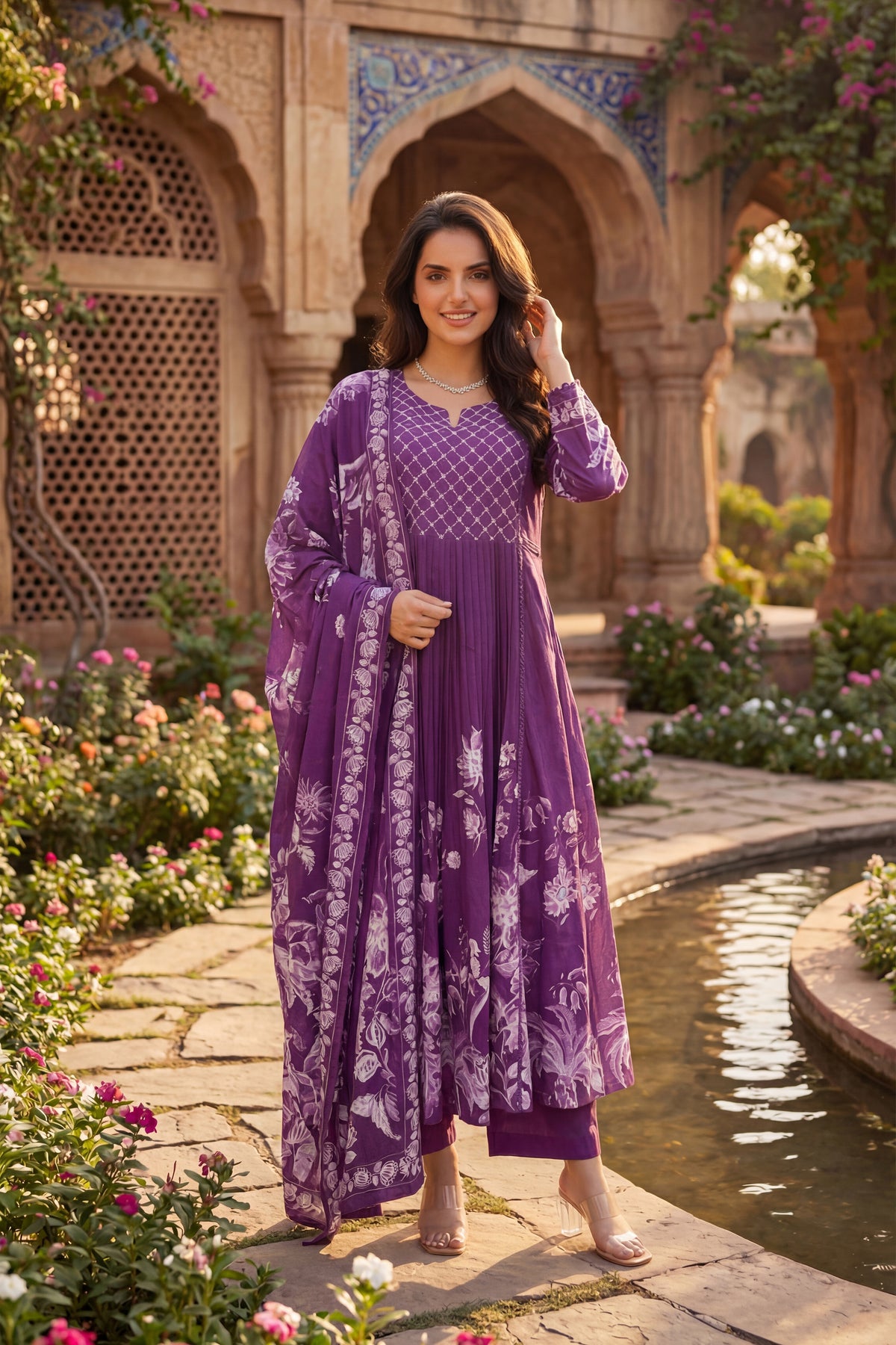 Royal Amethyst Kurta Set