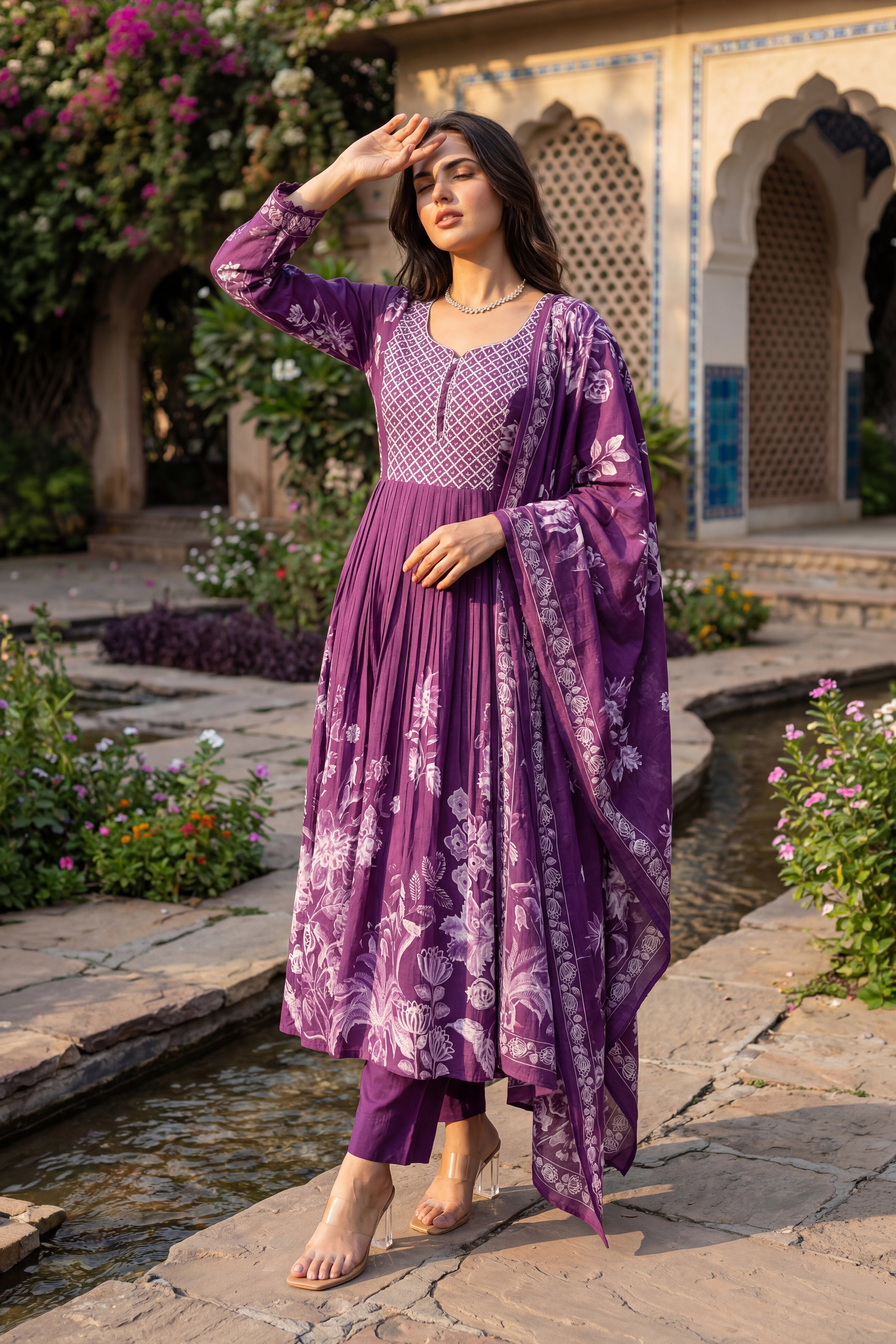 Royal Amethyst Kurta Set