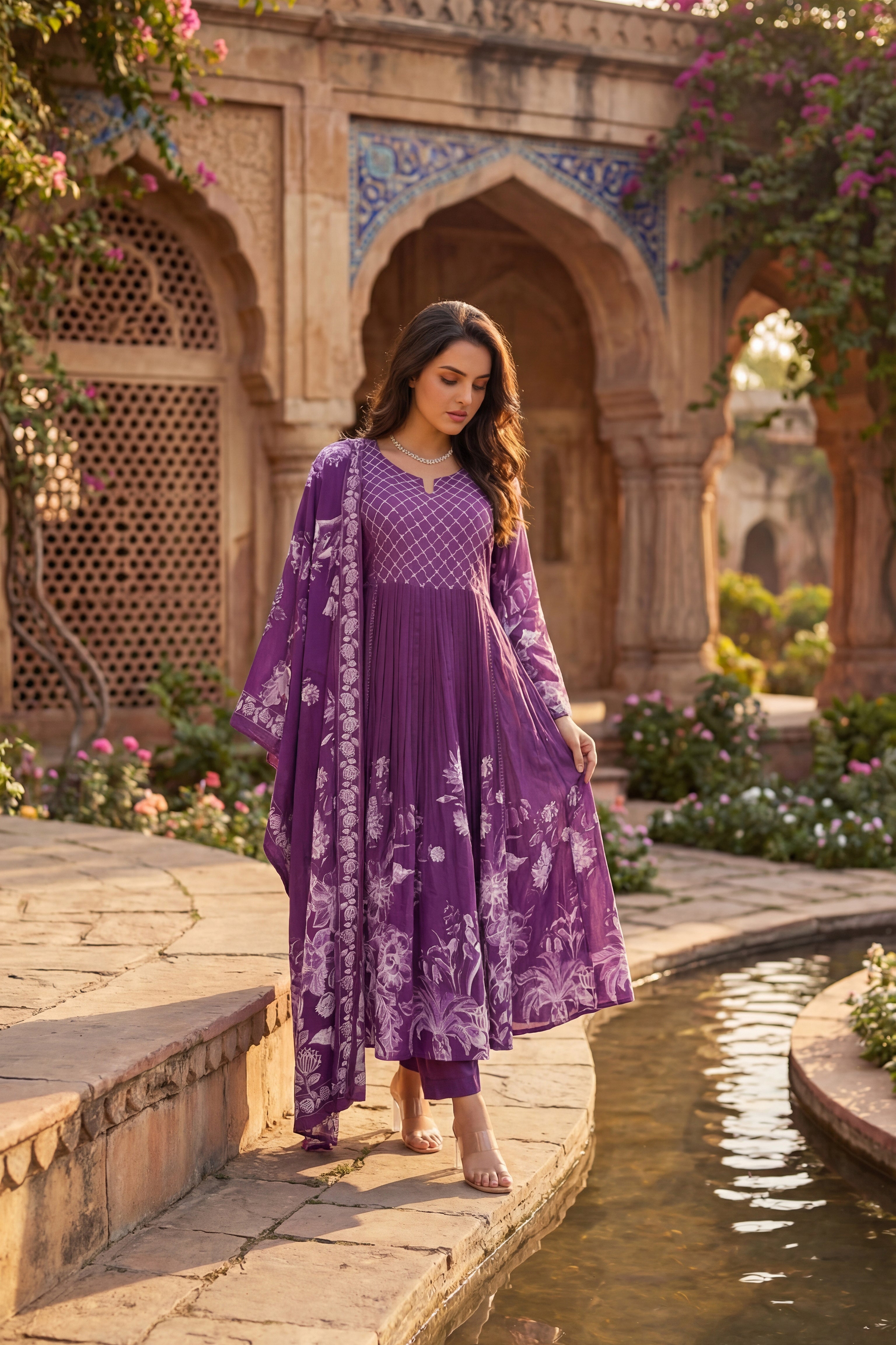 Royal Amethyst Kurta Set