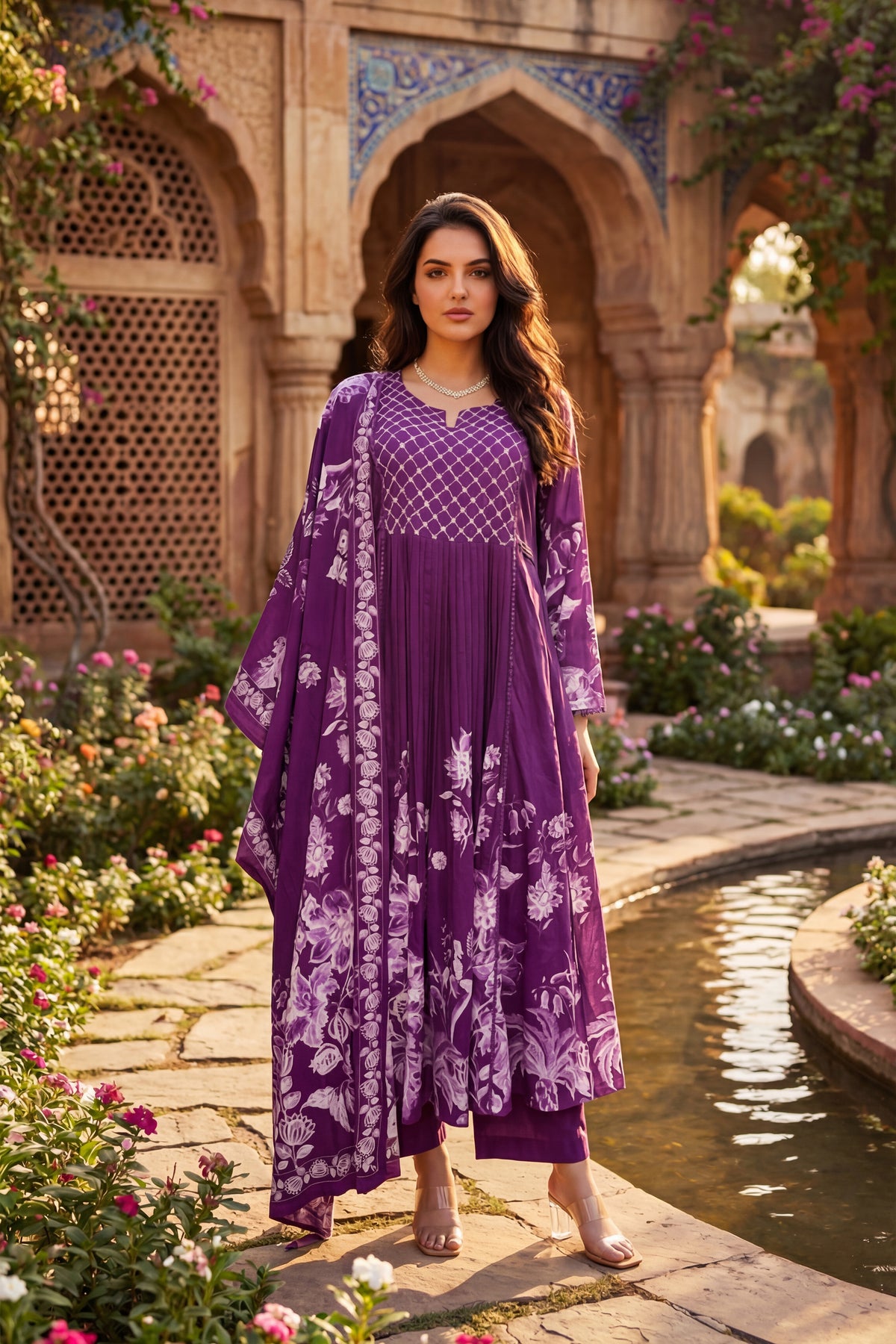 Royal Amethyst Kurta Set