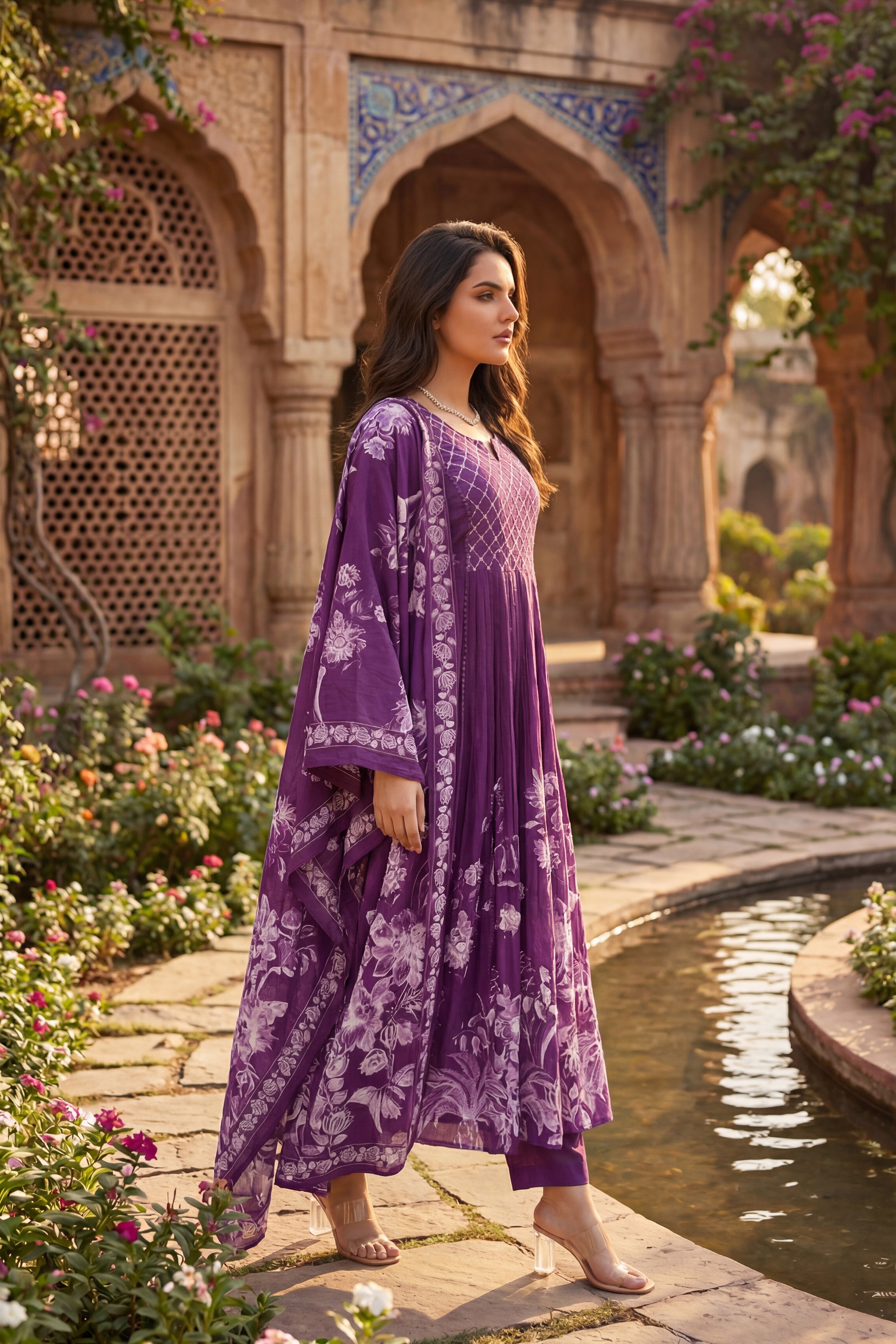 Royal Amethyst Kurta Set