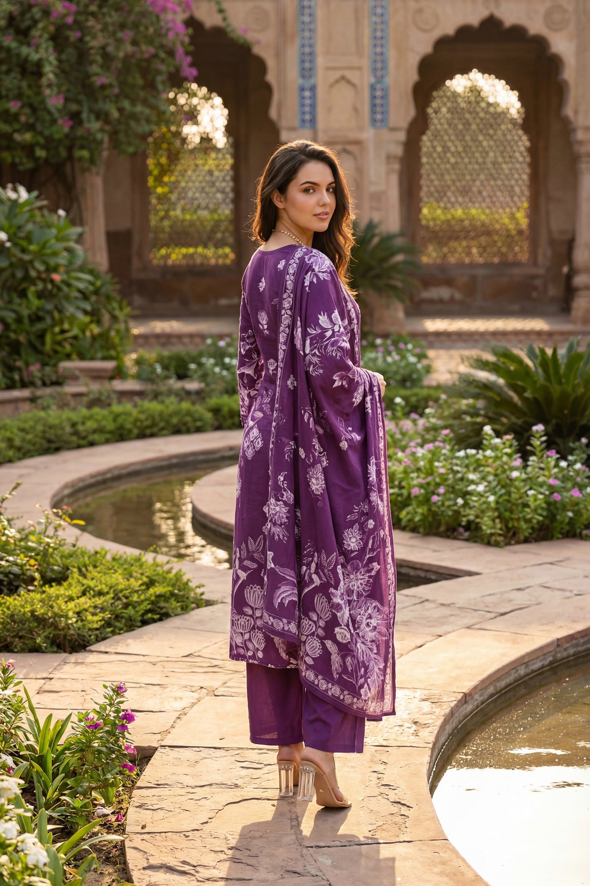 Royal Amethyst Kurta Set