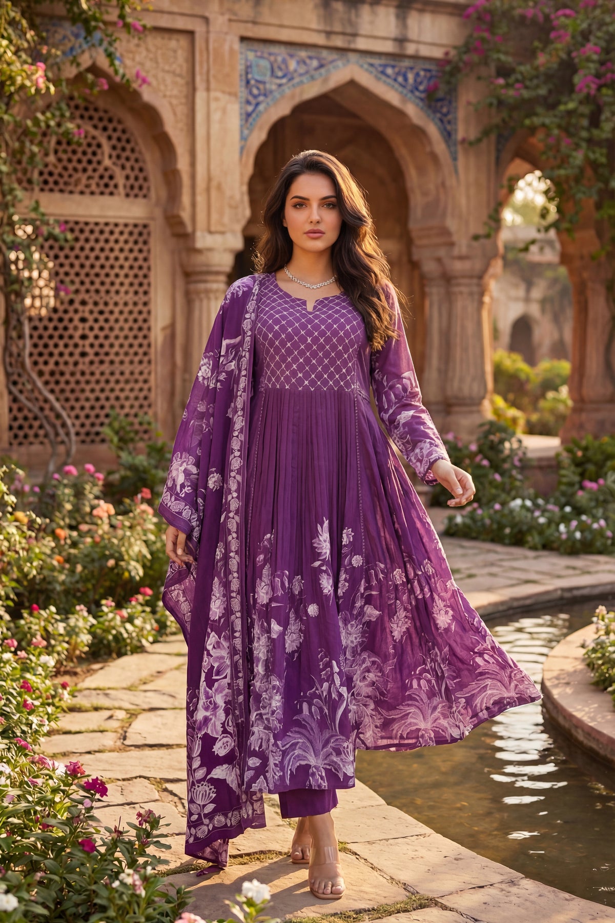 Royal Amethyst Kurta Set