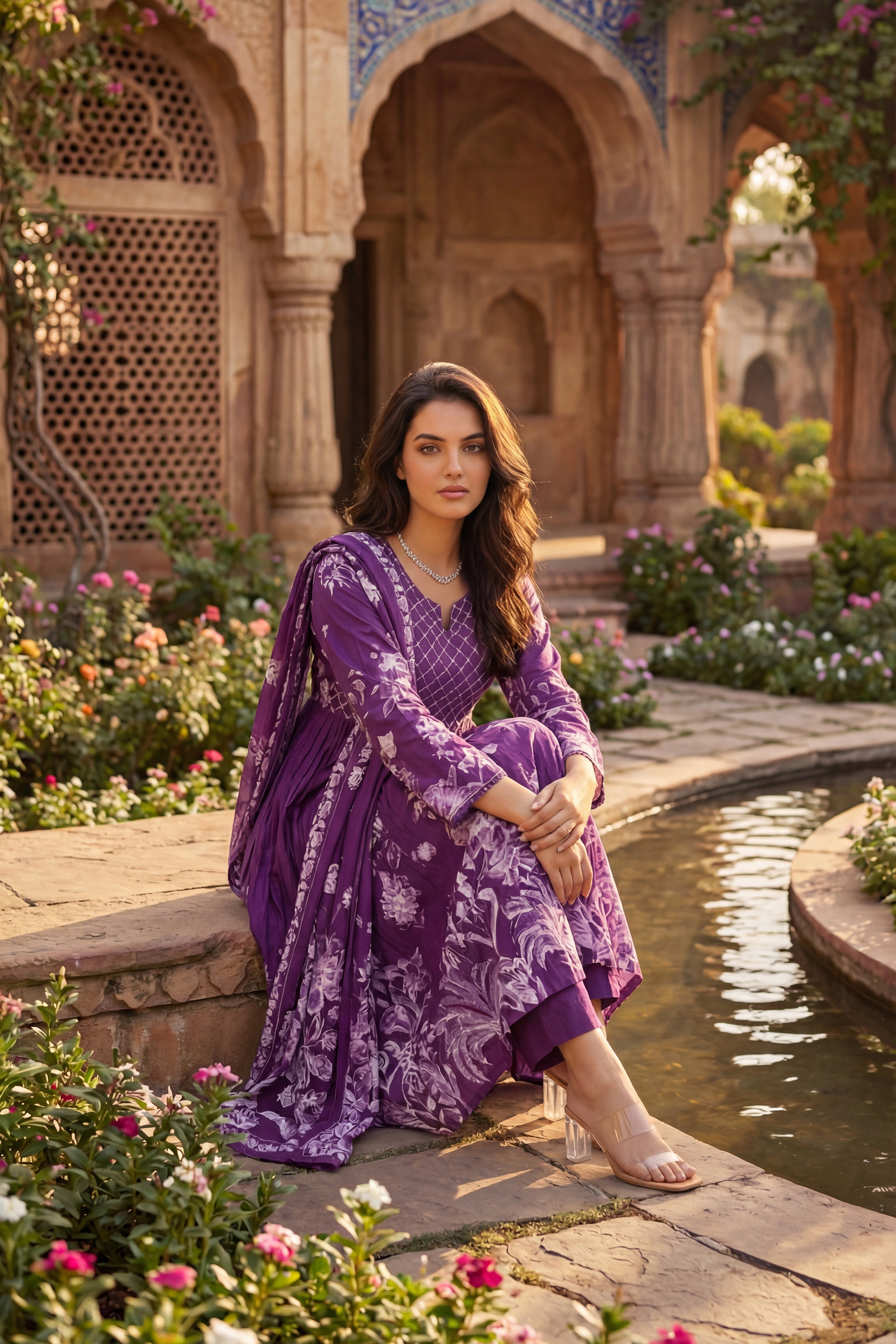Royal Amethyst Kurta Set