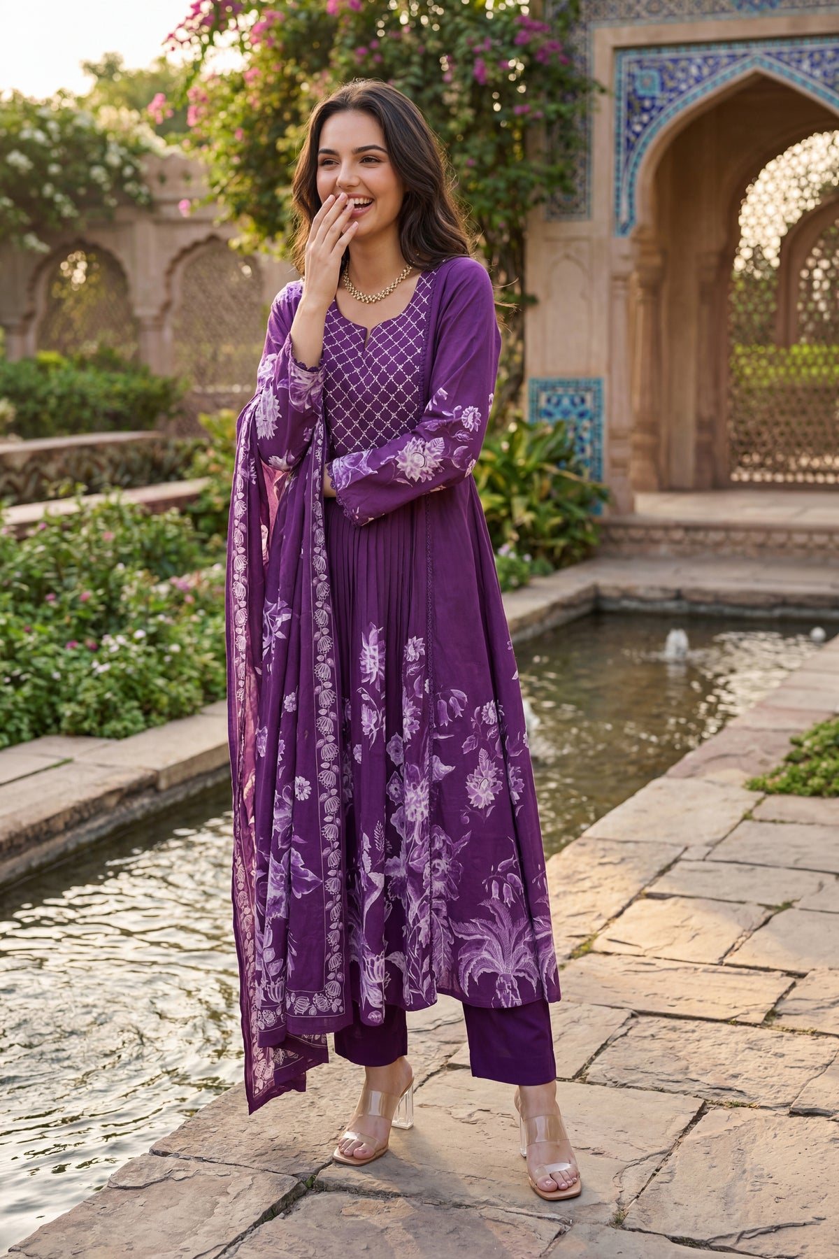 Royal Amethyst Kurta Set