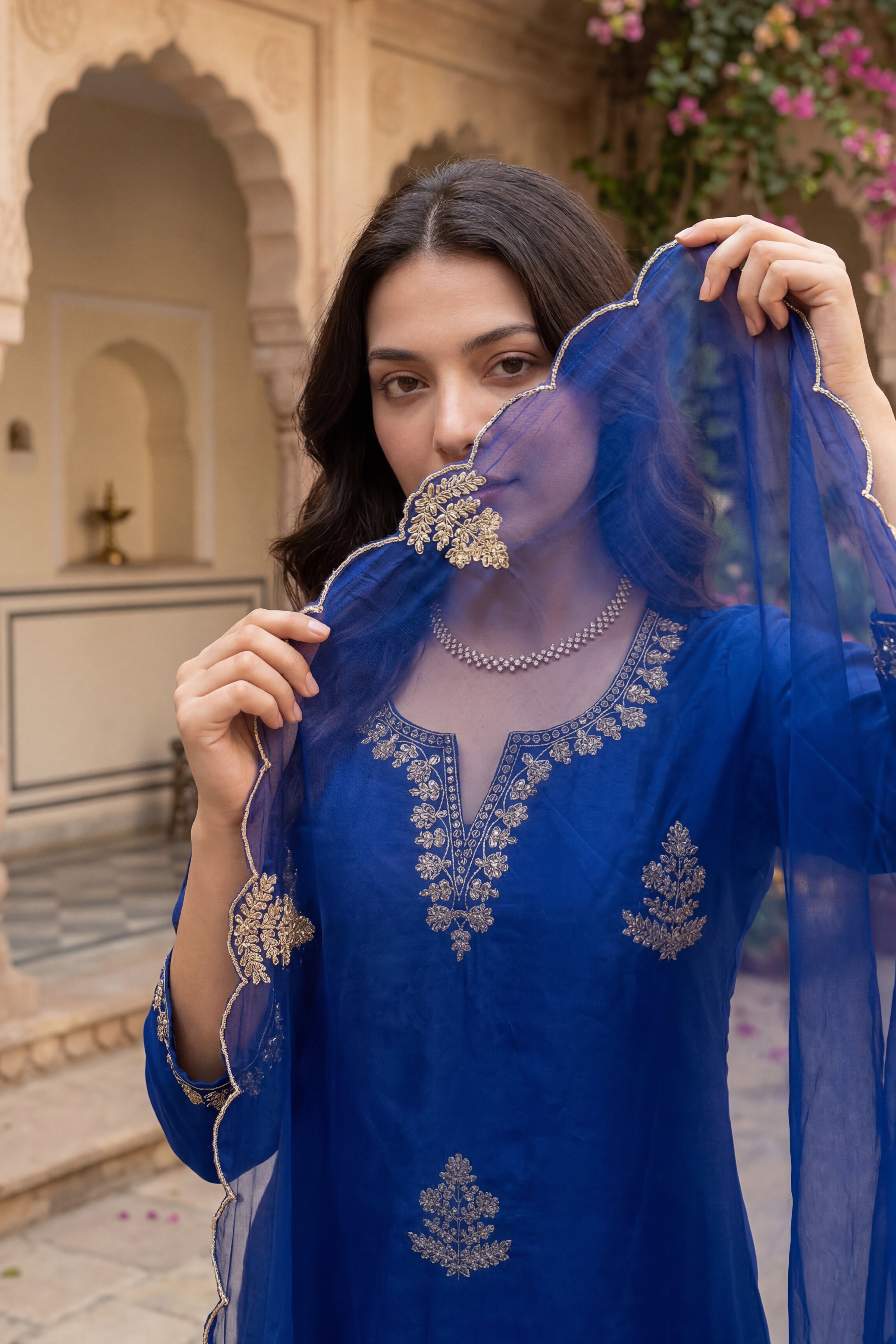 Royal Sapphire Suit Set