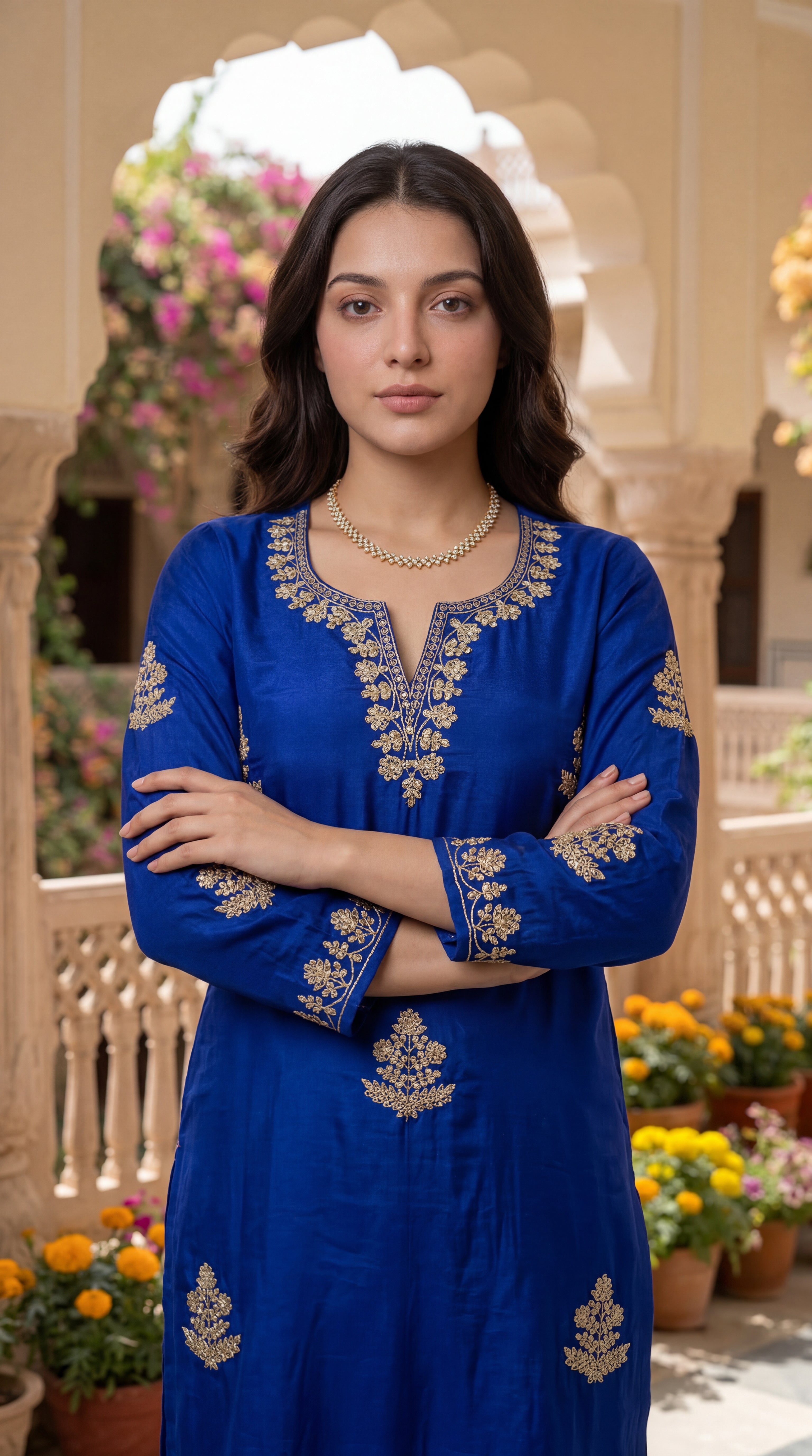 Royal Sapphire Suit Set