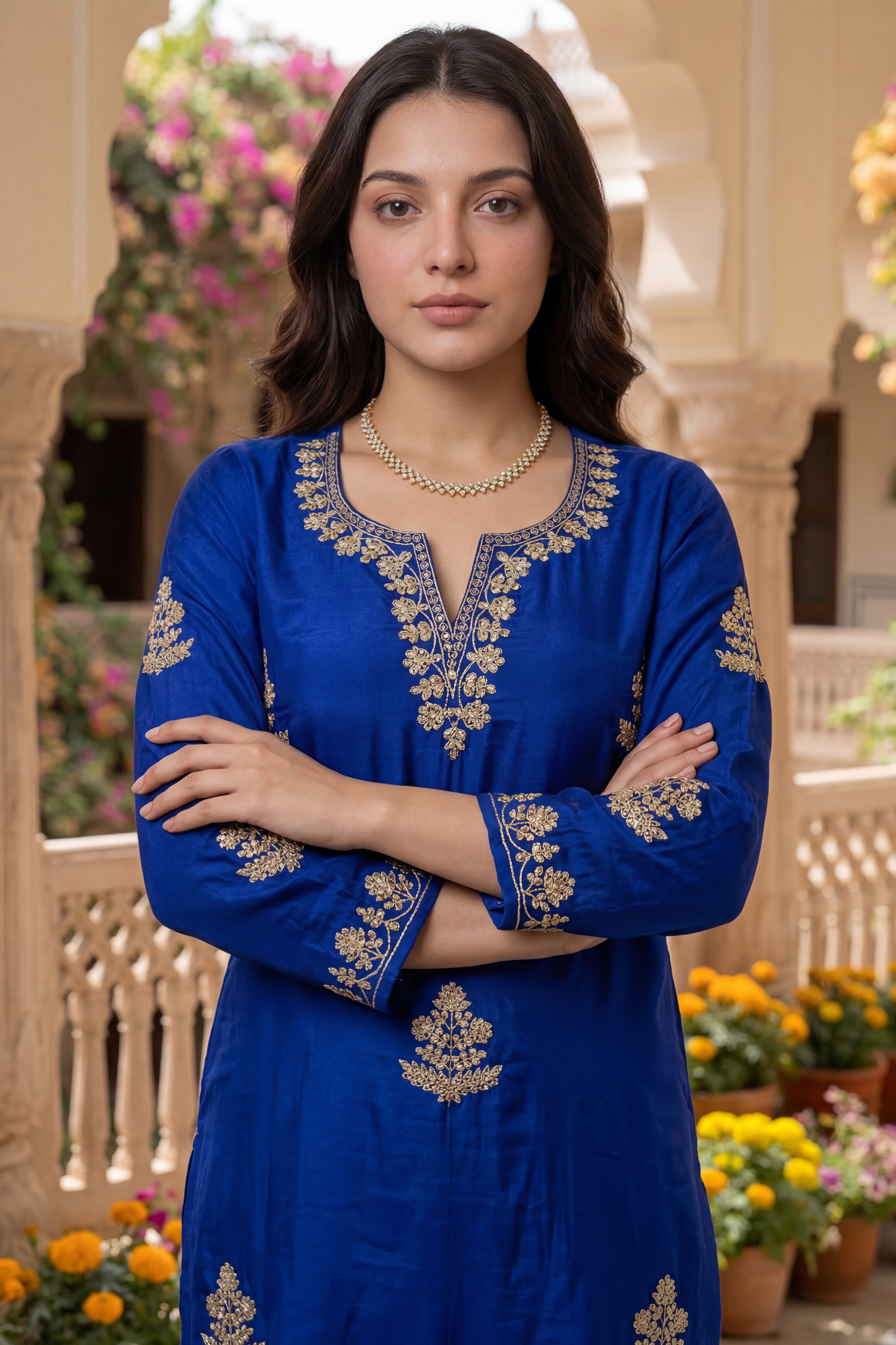 Royal Sapphire Suit Set