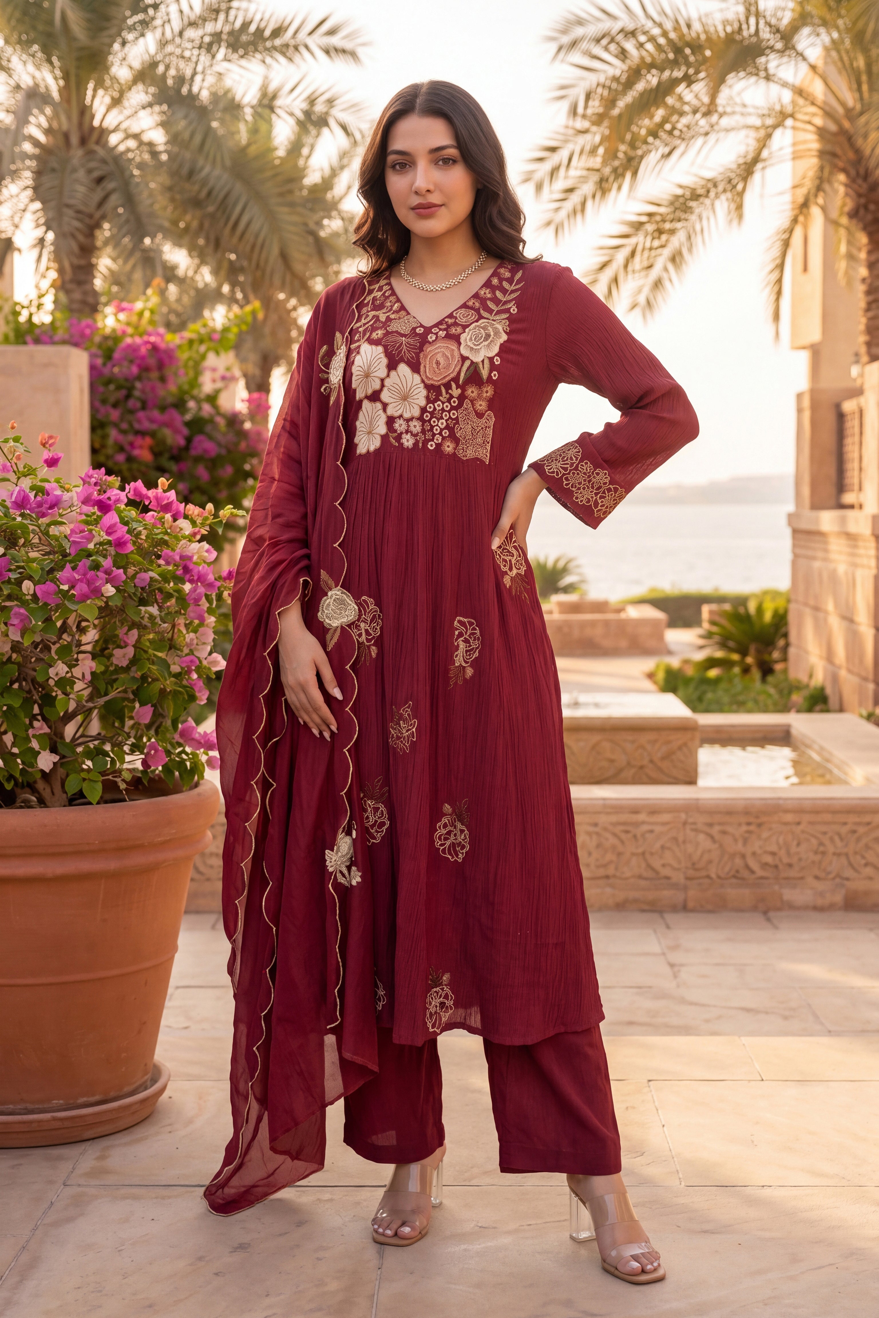 Ruby Noor Elegance Set