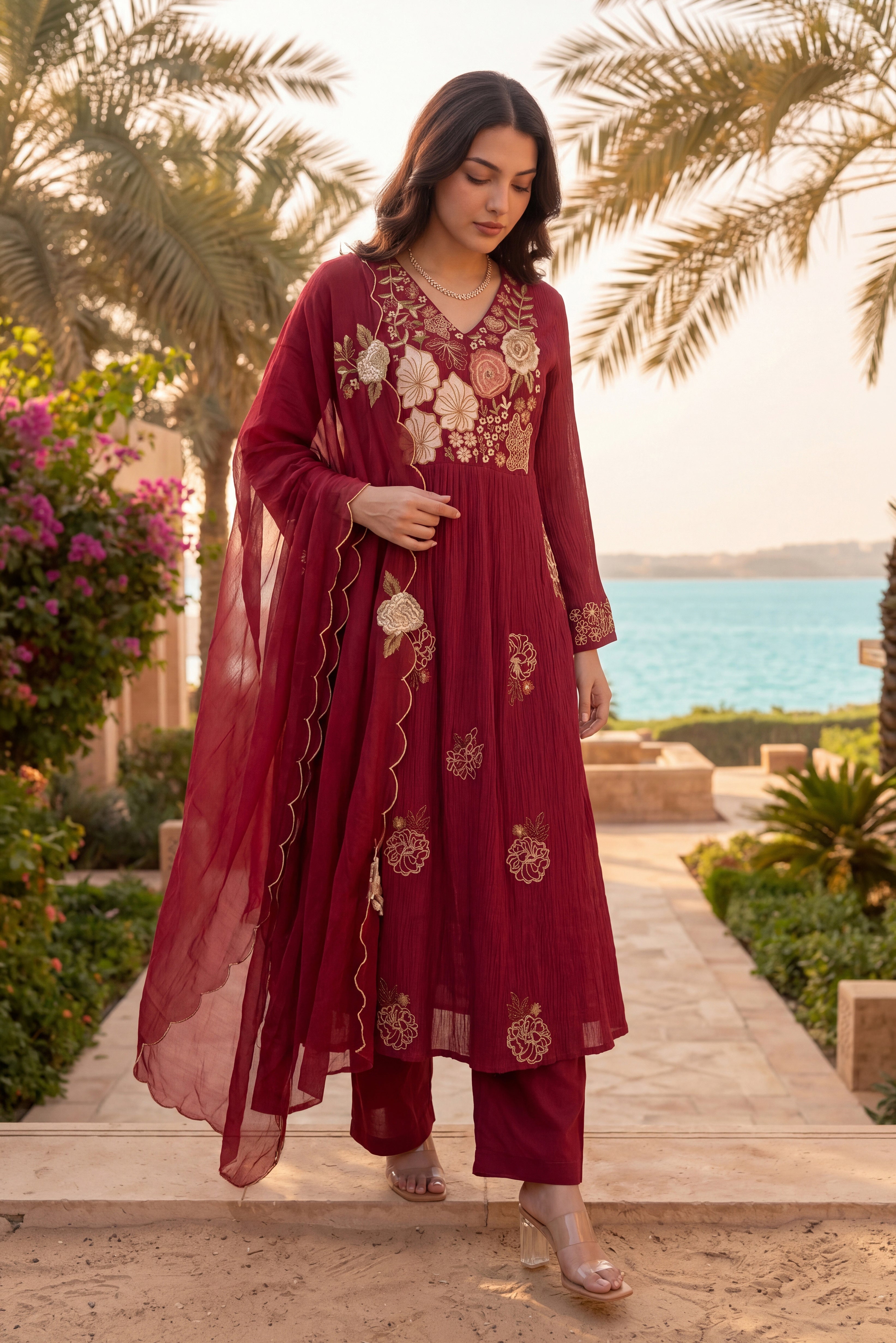 Ruby Noor Elegance Set