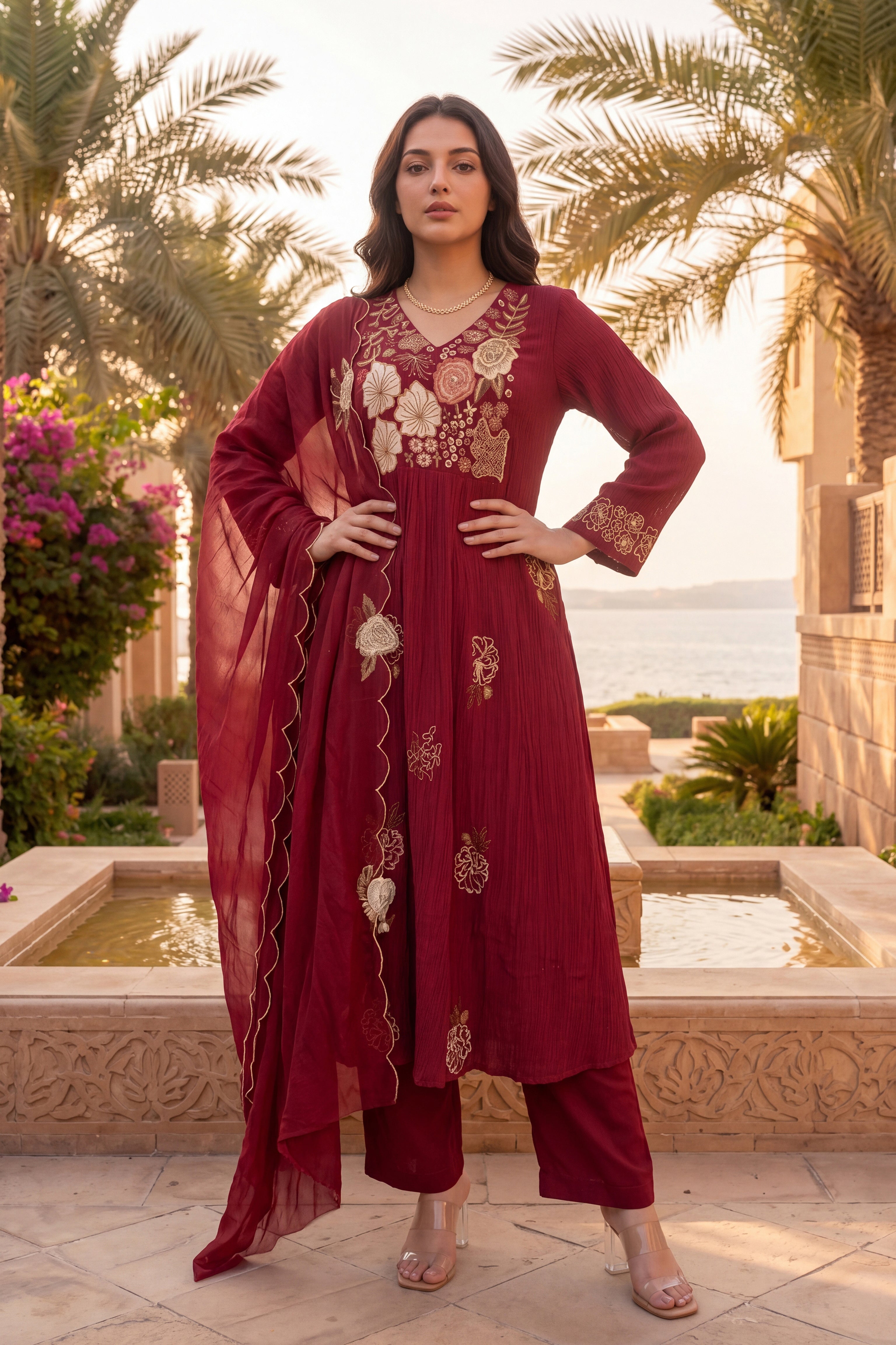 Ruby Noor Elegance Set