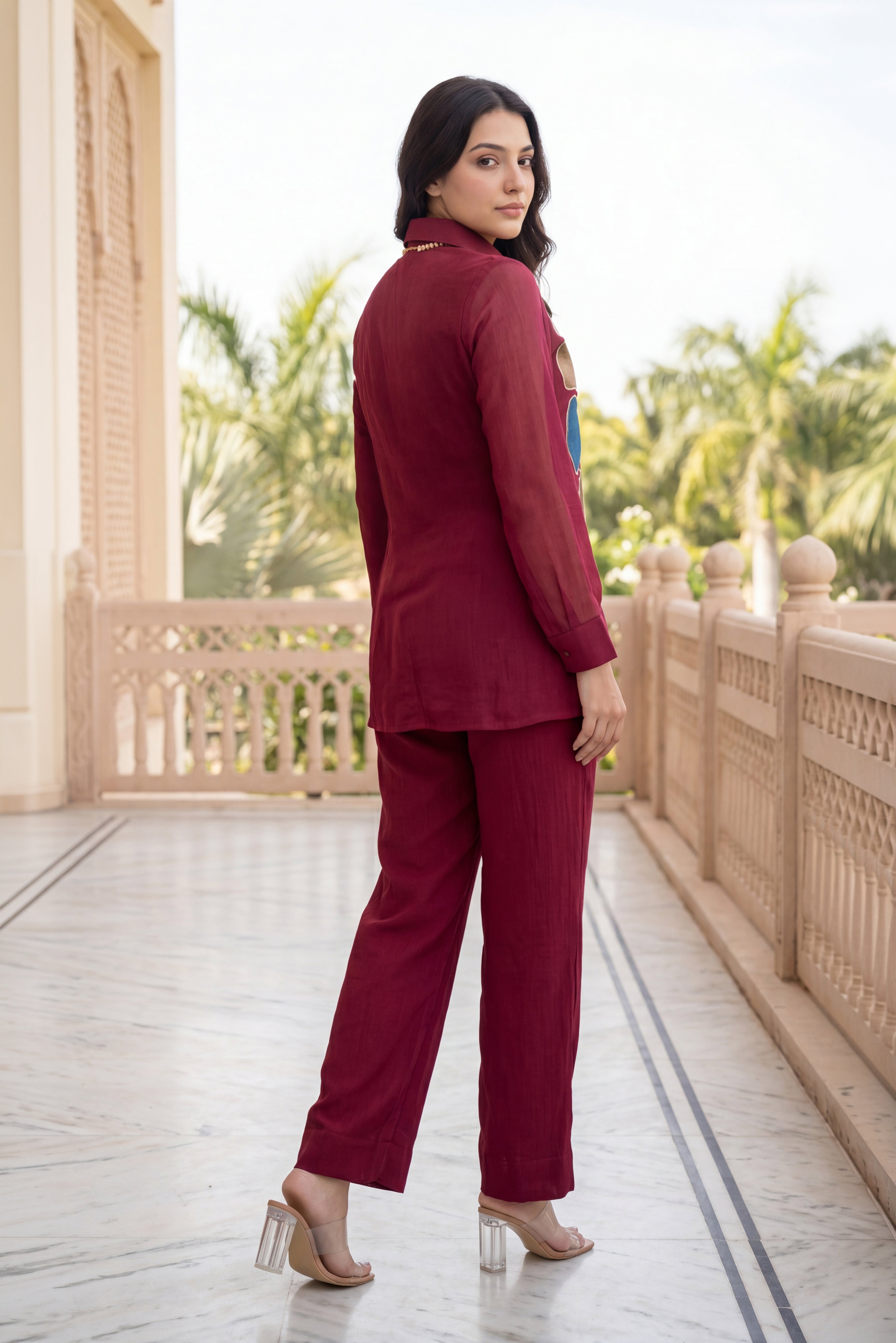 Royal Orchid Co-ord Set