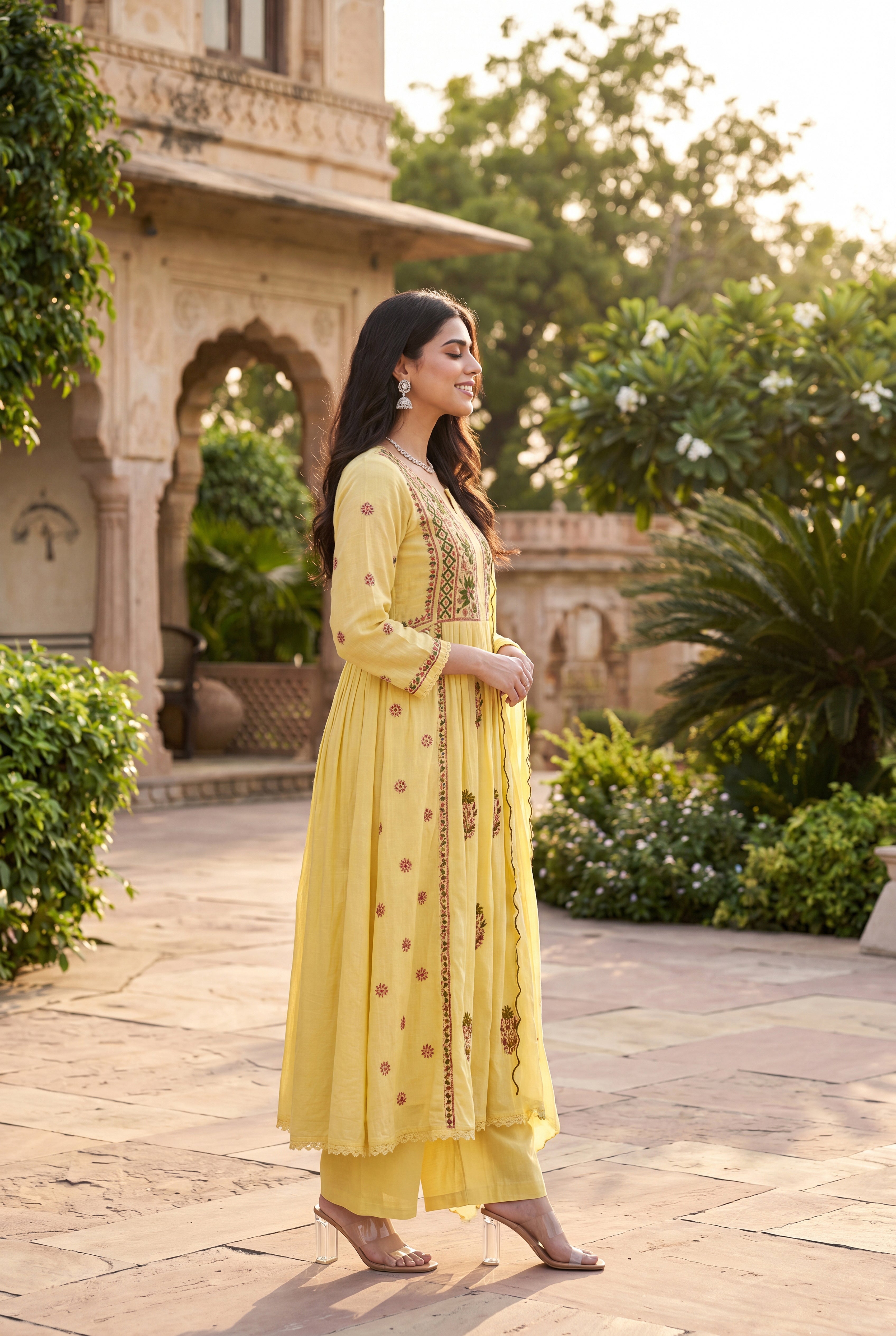 Lemon Petal Suit Set