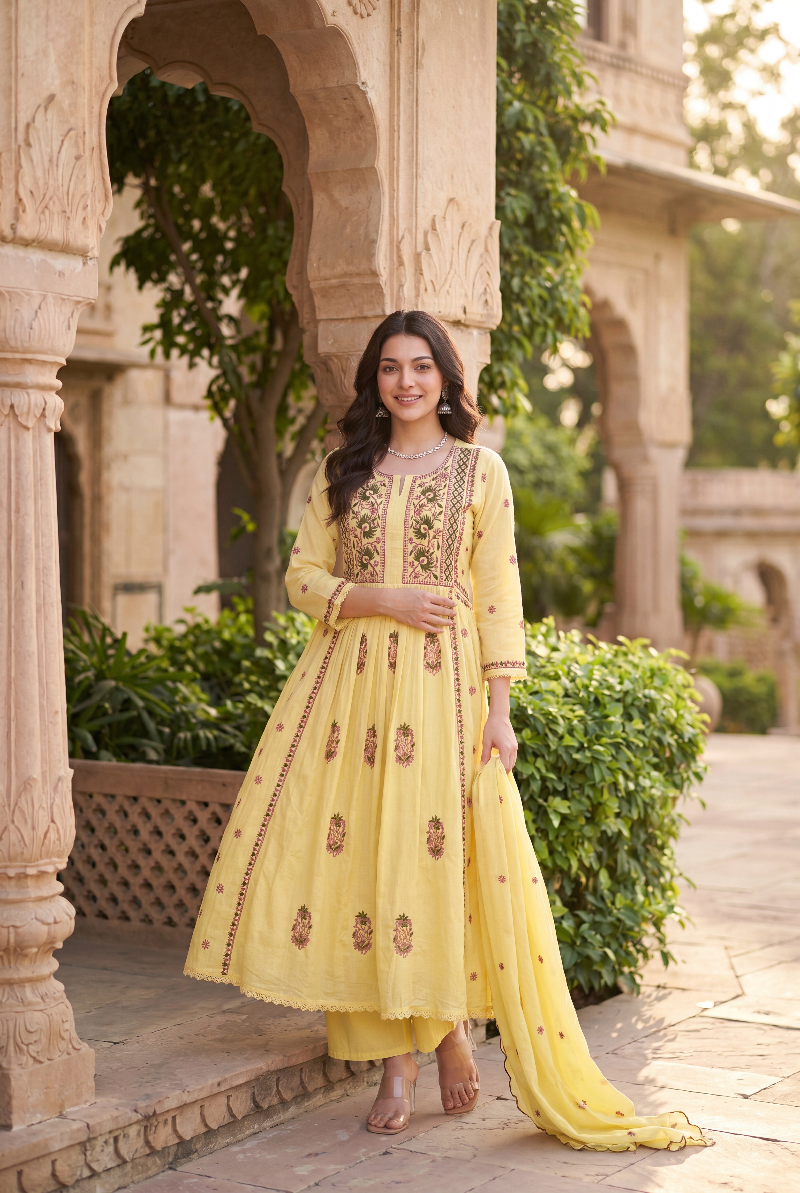 Lemon Petal Suit Set