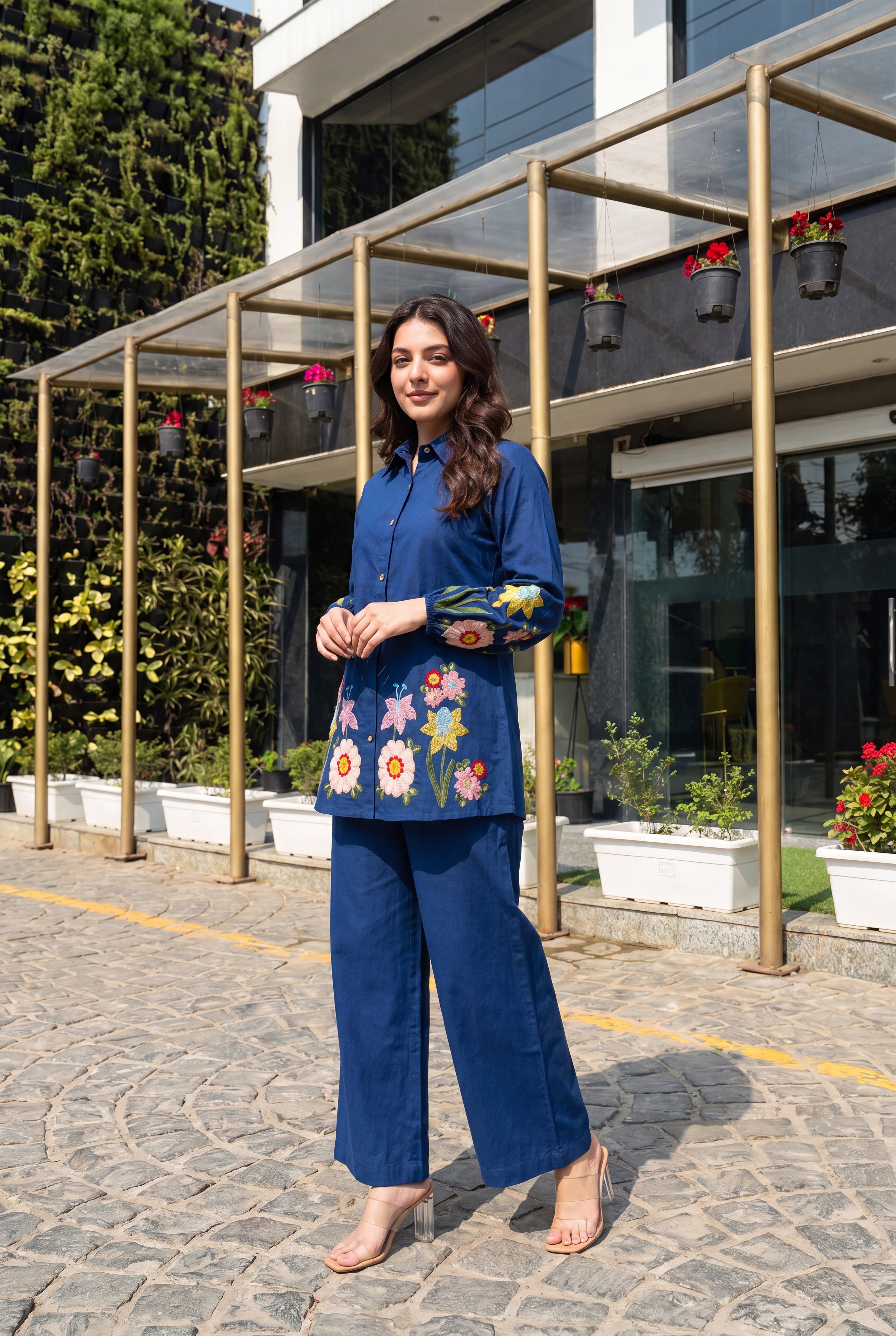Indigo Garden Co-Ord Set