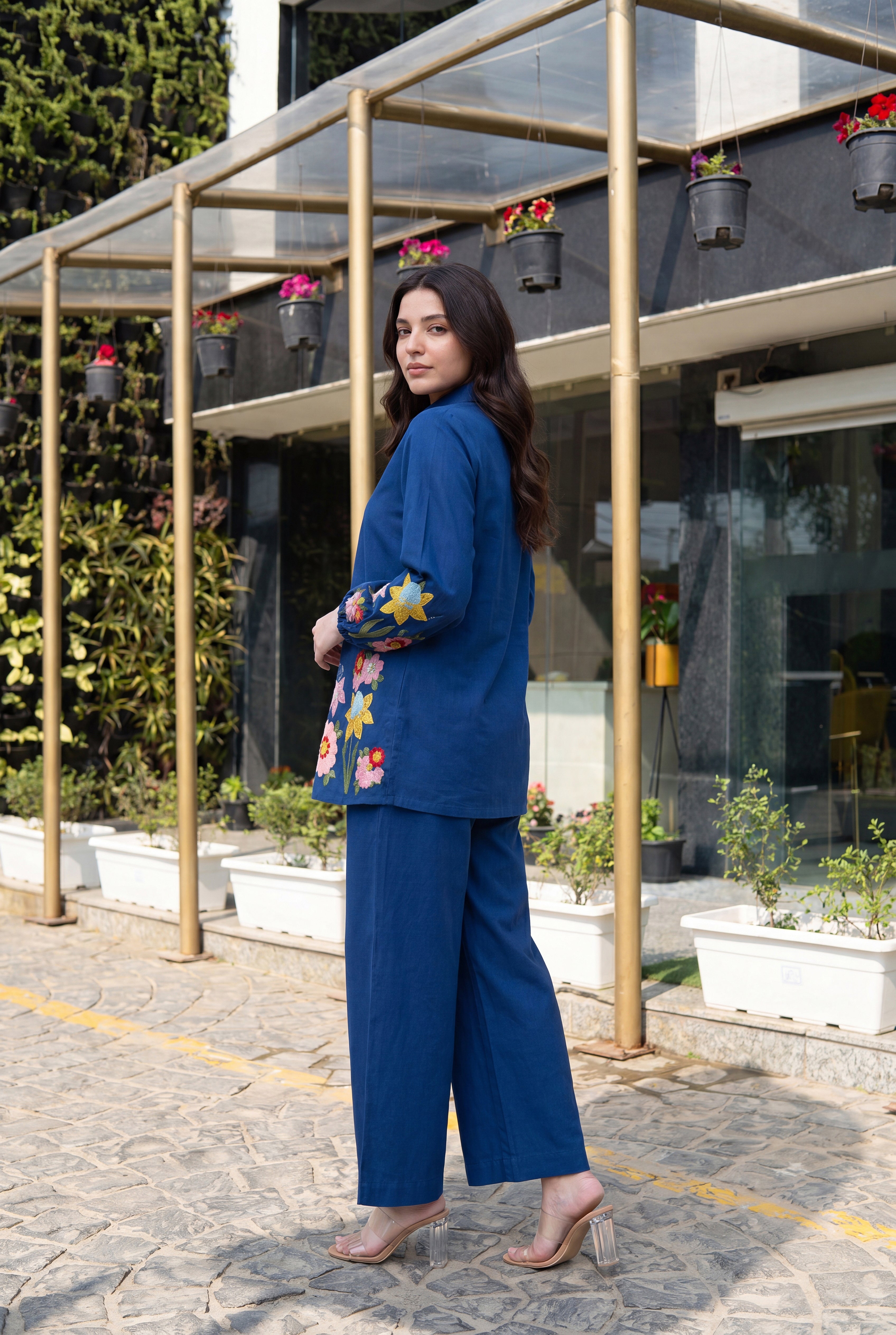 Indigo Garden Co-Ord Set