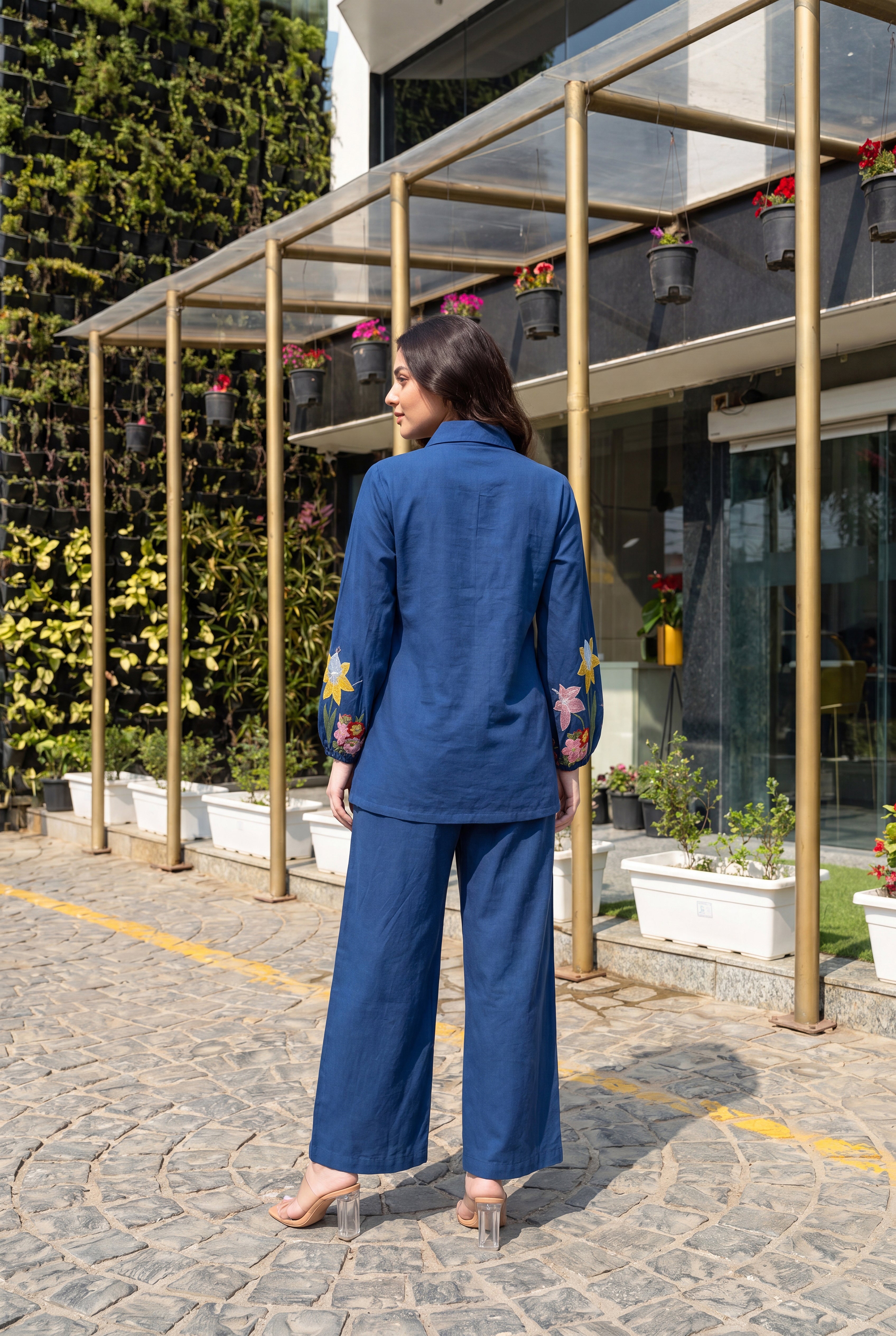 Indigo Garden Co-Ord Set