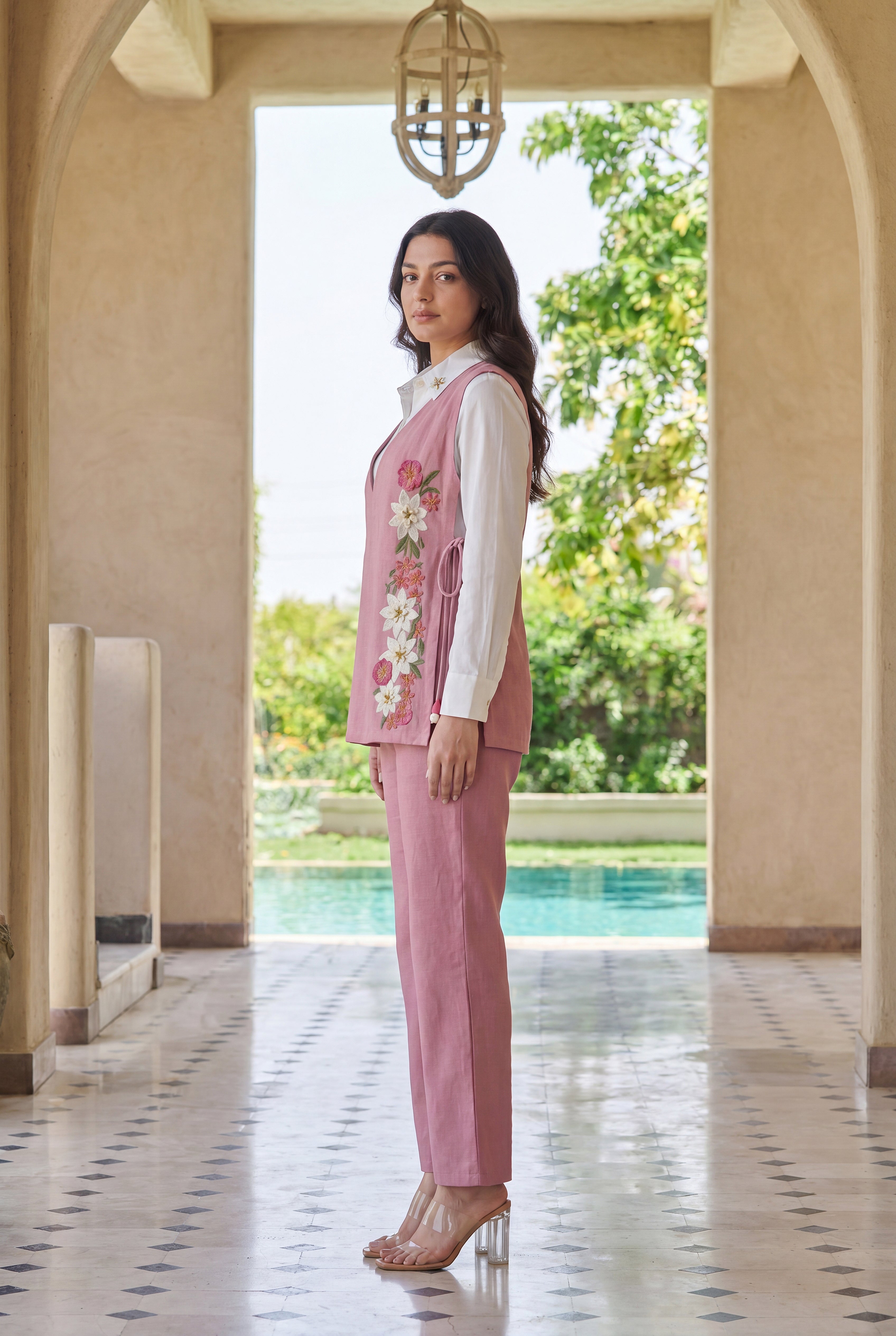 Blush Layered Co-Ord Set