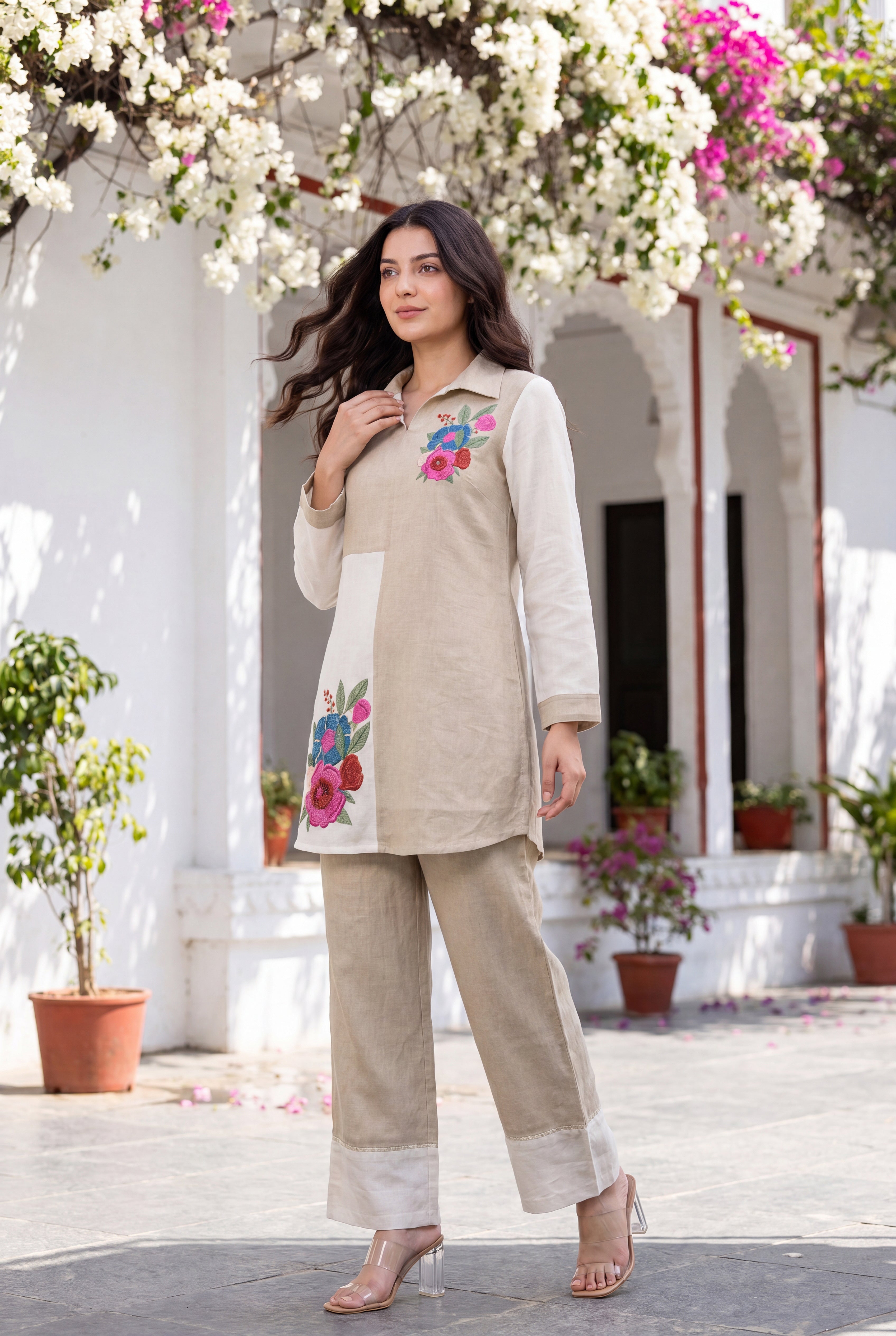 Linen Bloom Co-Ord Set