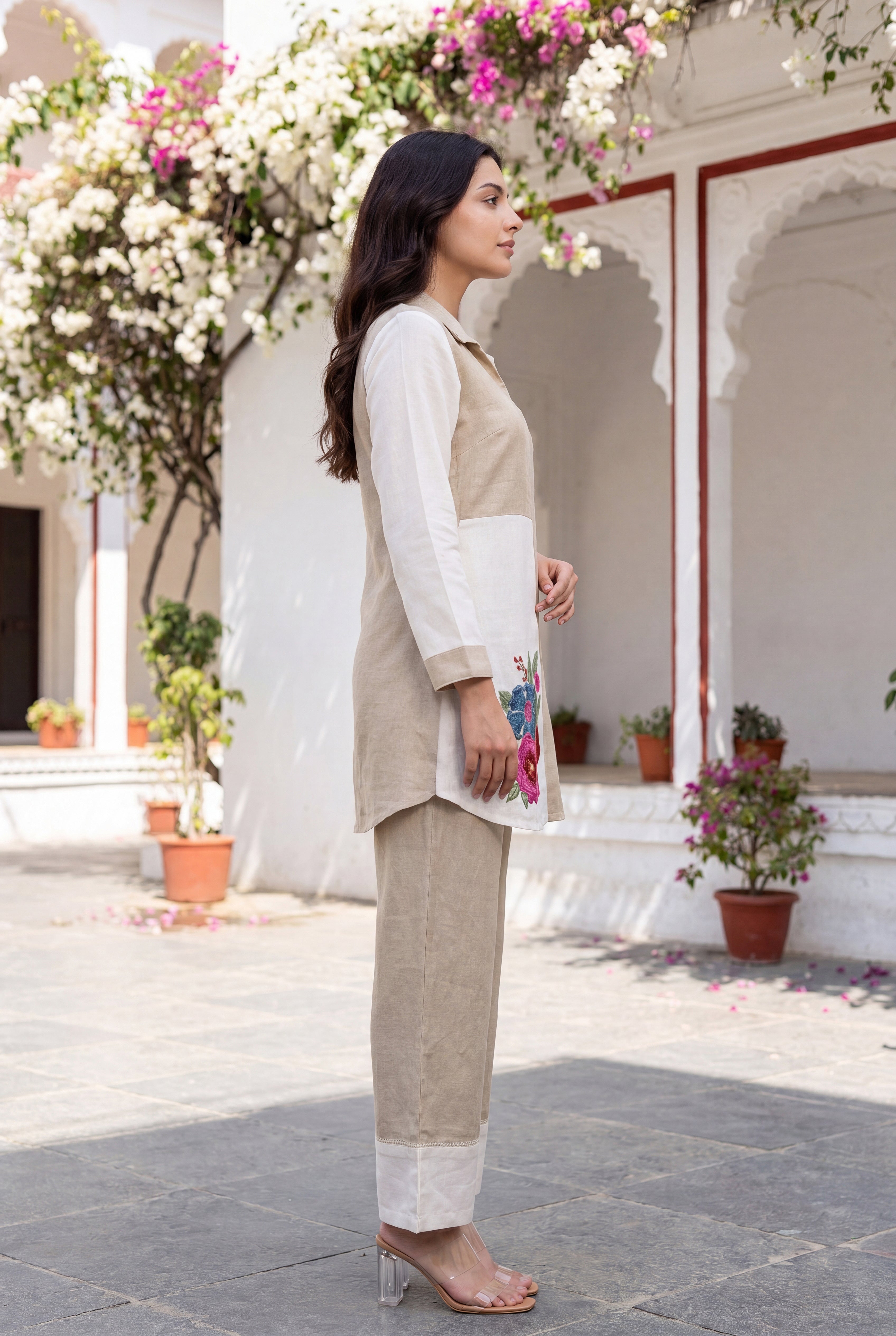 Linen Bloom Co-Ord Set