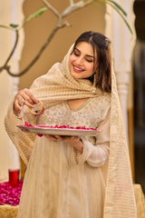 Golden Whisper Noor Kurta Set
