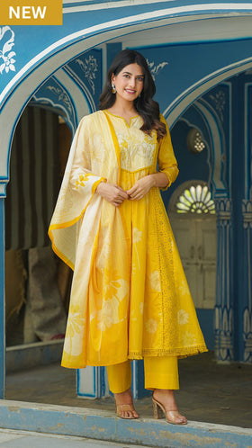Tuscan Sun Yellow Suit Set